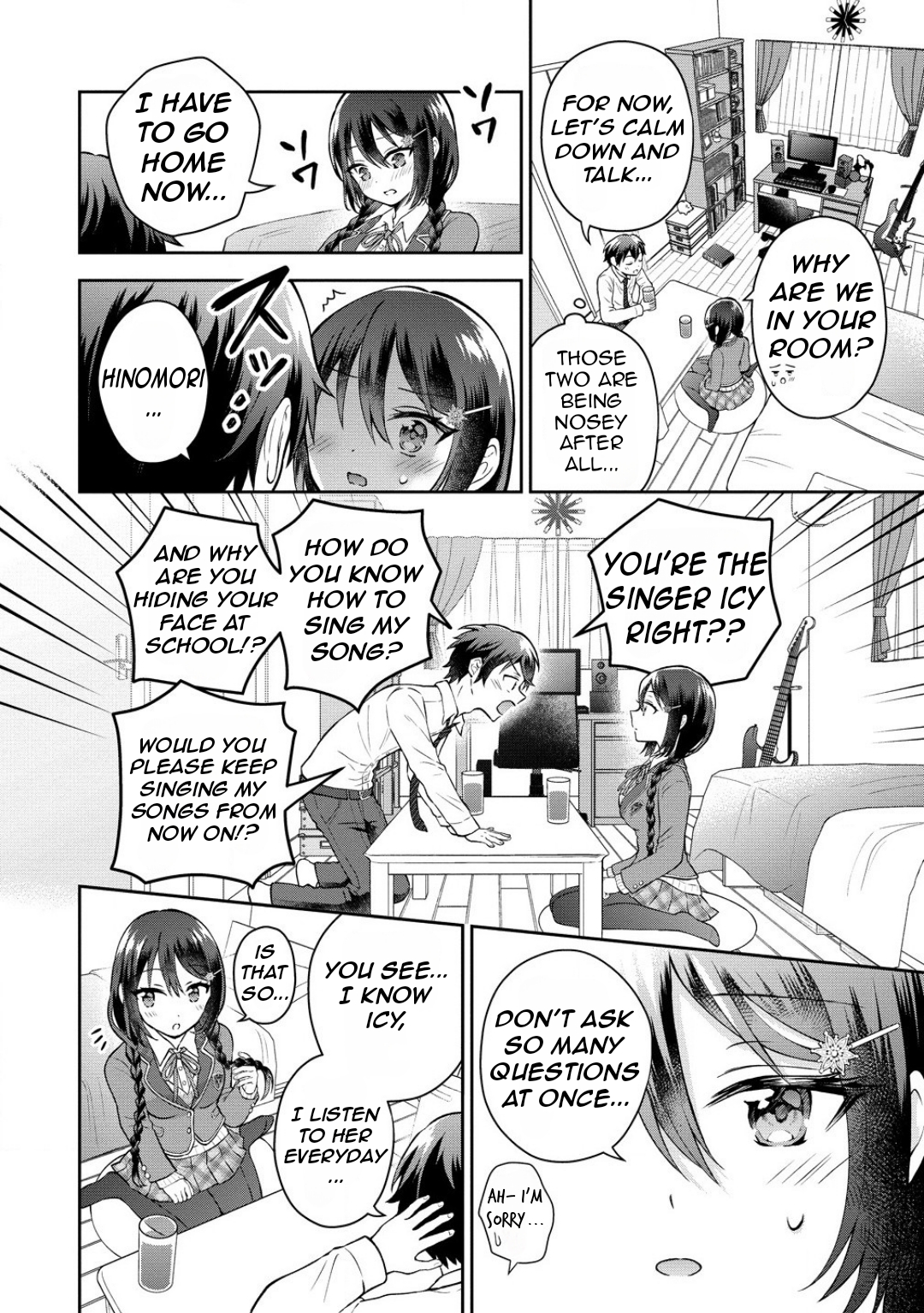 Tonari no Seki no Inkya Joshi ga Oshi Utaite Datta ~Ore no Kyoku o Uttatekure!~ Ice Queen 第17页