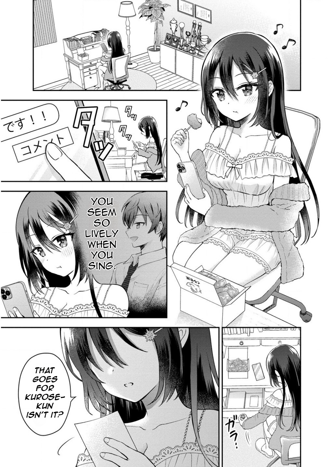Tonari no Seki no Inkya Joshi ga Oshi Utaite Datta ~Ore no Kyoku o Uttatekure!~ Ice Queen 第36页