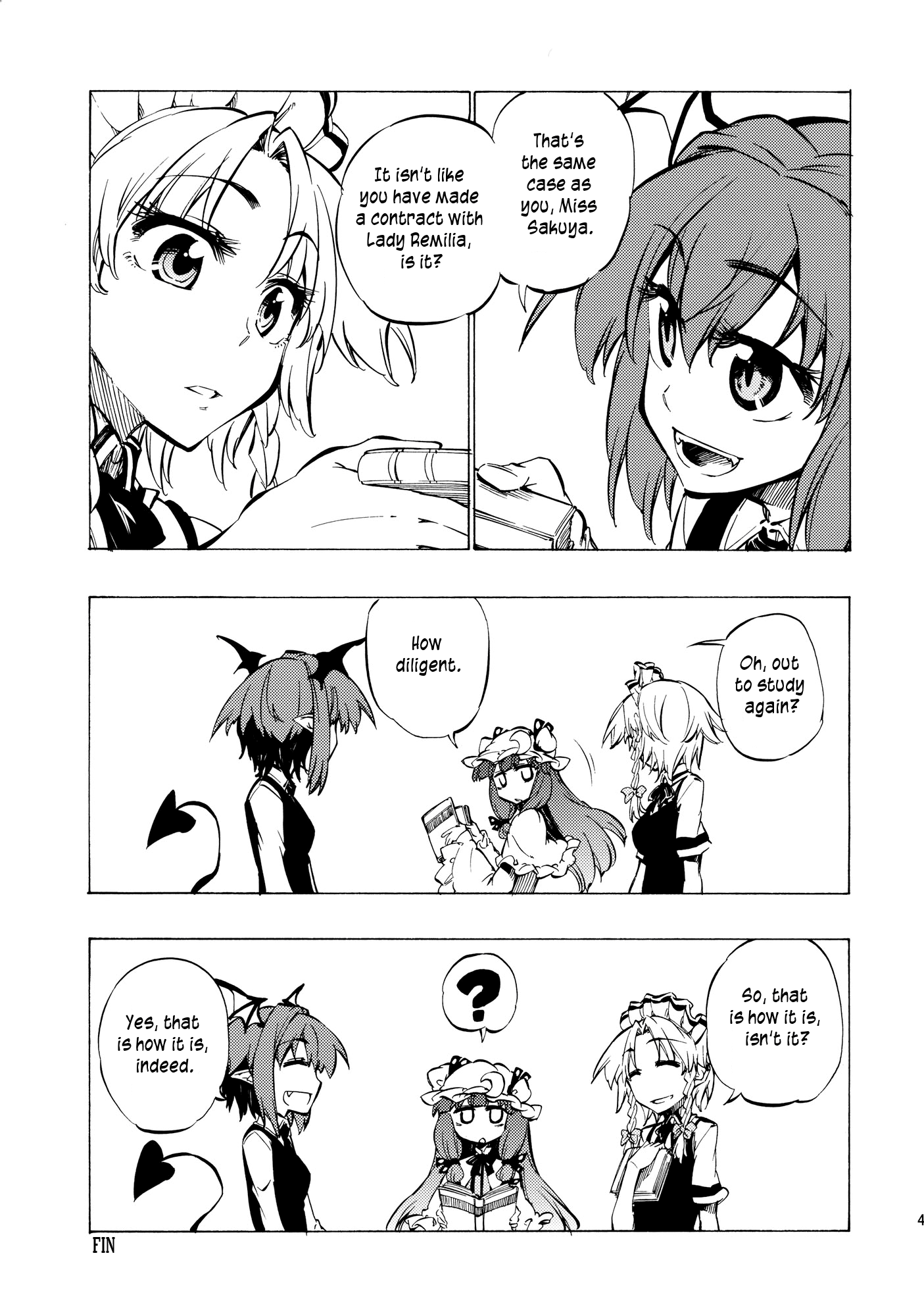 Touhou - Neko do 24/96=? (Doujinshi) Eyecatch 第22页