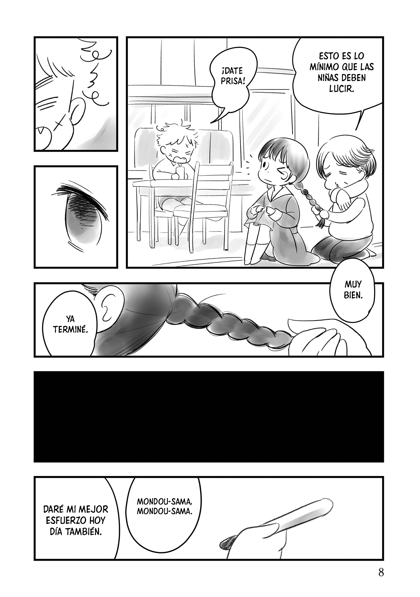 Love and Curse Como una niña 第8页