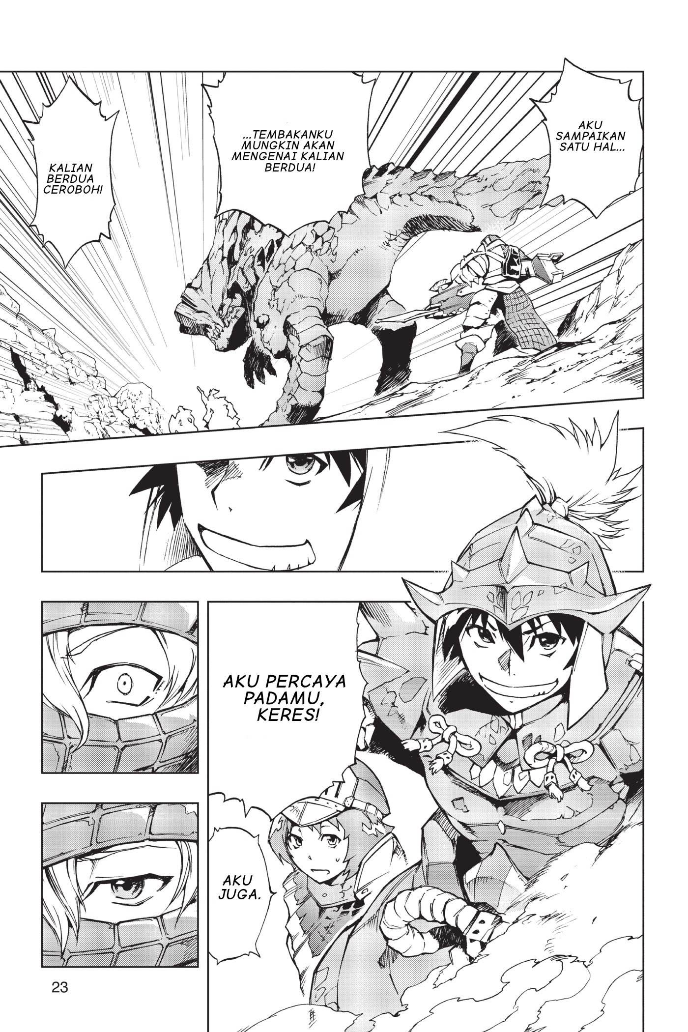 Monster Hunter: Flash Hunter Ch. 1 : Perburuan Terakhir 第21页