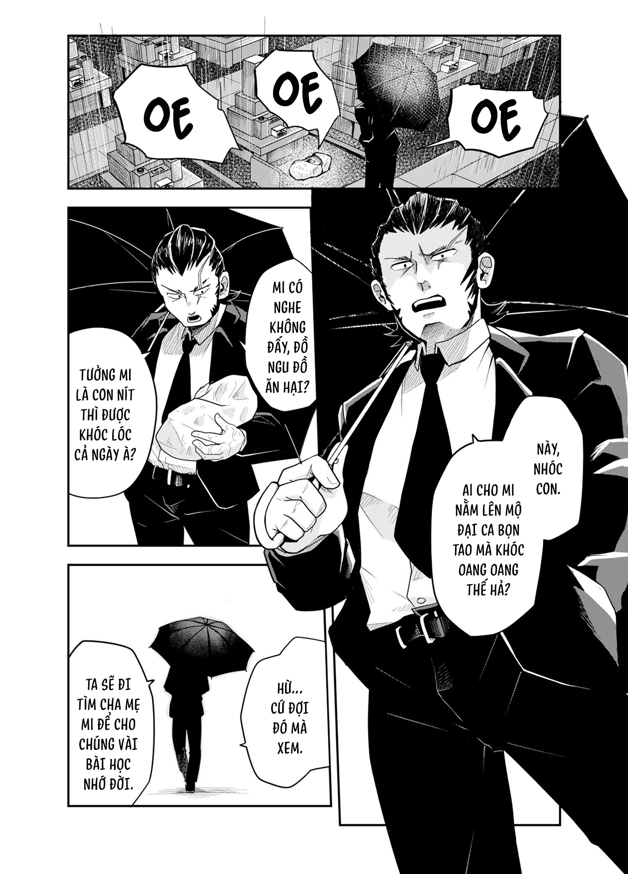 Yakuza that picked up a kid Oneshot 第1页