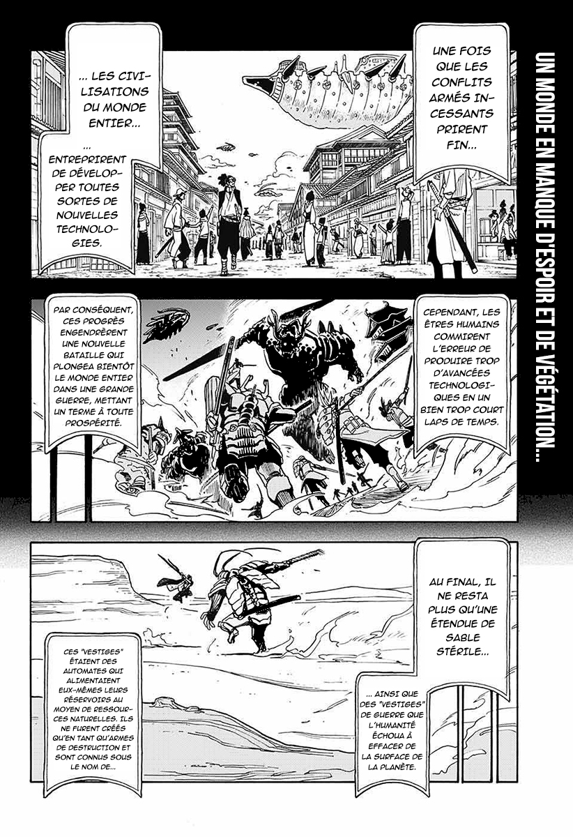 Hana Samurai no Sahara La vallée de l'arbre du monde 第3页