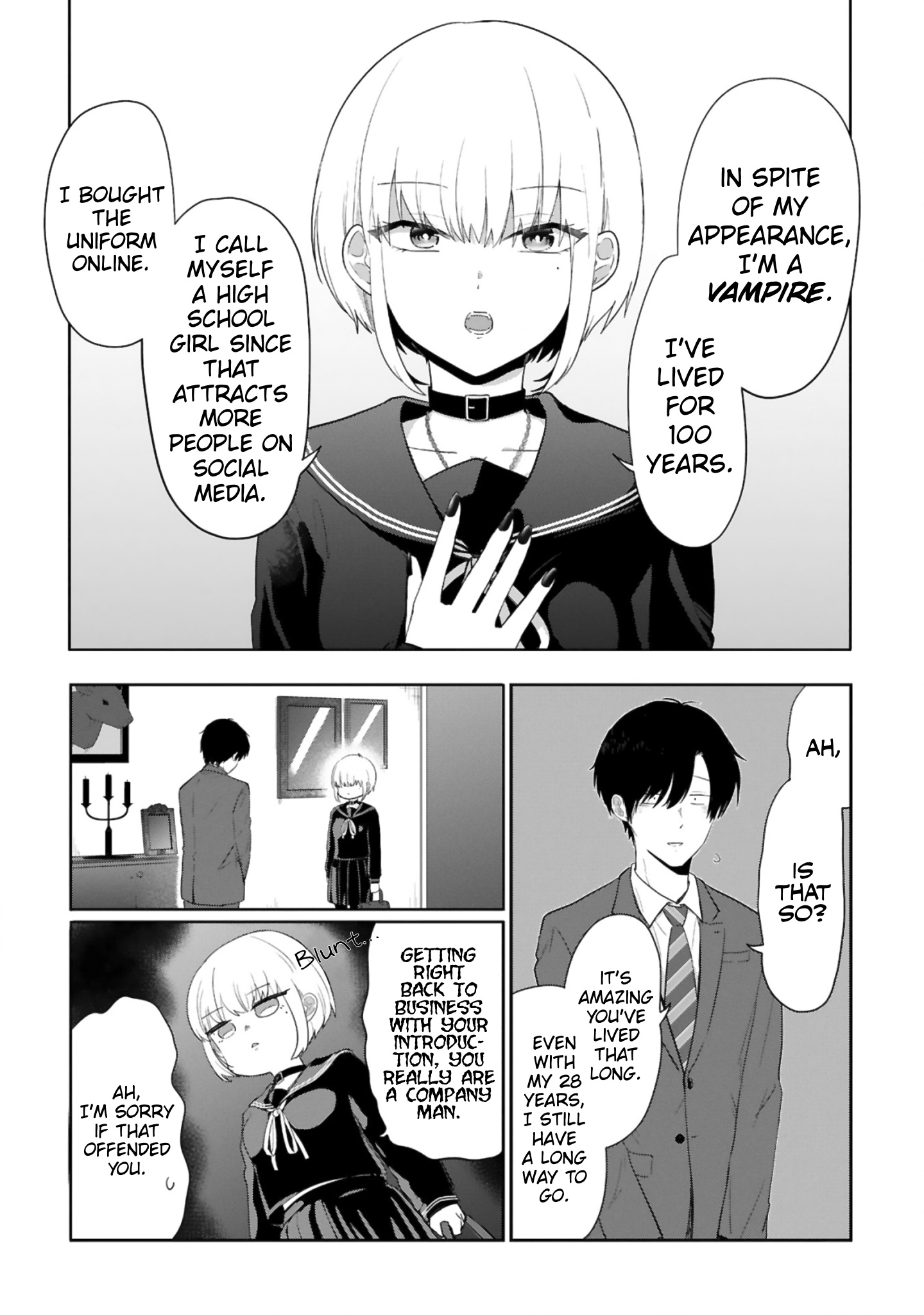 Suicidal Companyman & Vampire Schoolgirl 第5页