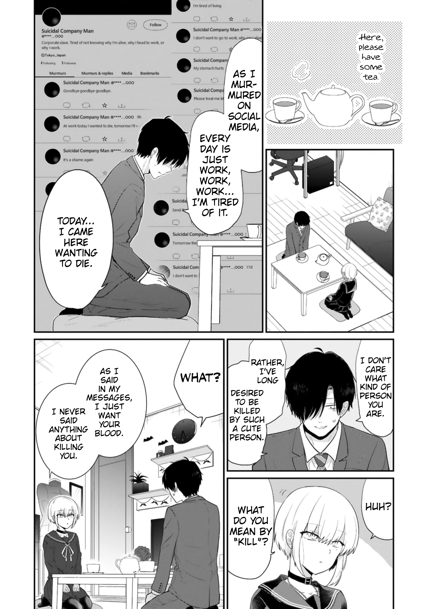 Suicidal Companyman & Vampire Schoolgirl 第6页