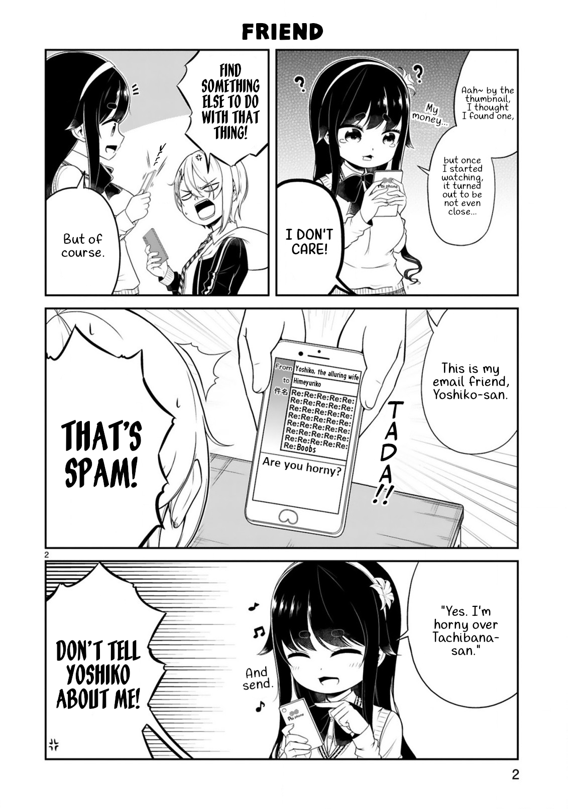Kuchi ni Dashitemo Yoroshii Desuka? Vol. 1 Ch. 2 第2页