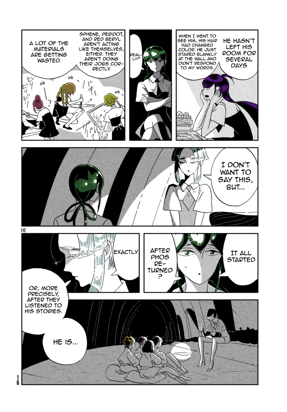 Houseki no Kuni (Minimalist Color) Suspicions 第10页
