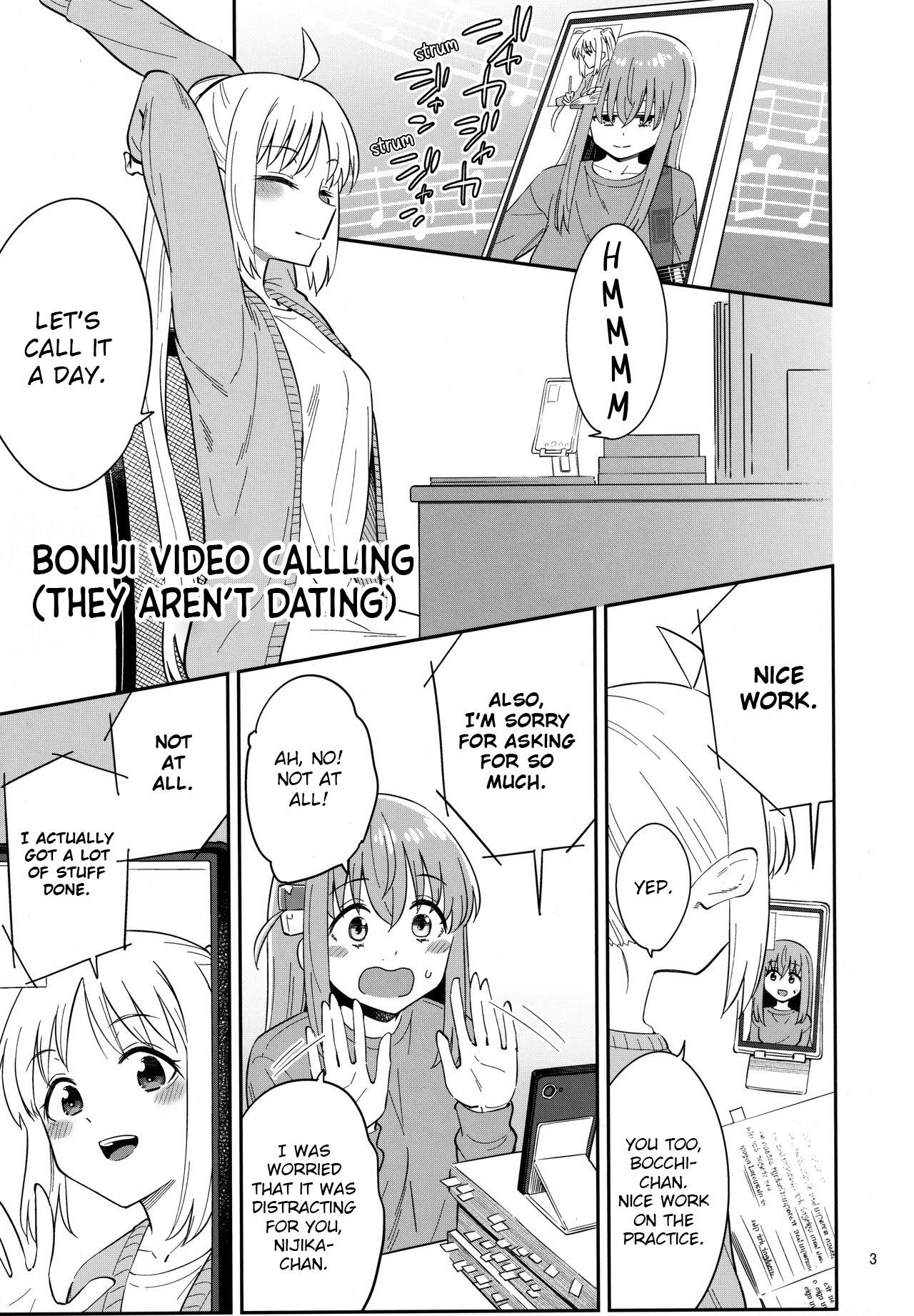 Bocchi the Rock! - Sugary Days (Doujinshi) 第2页