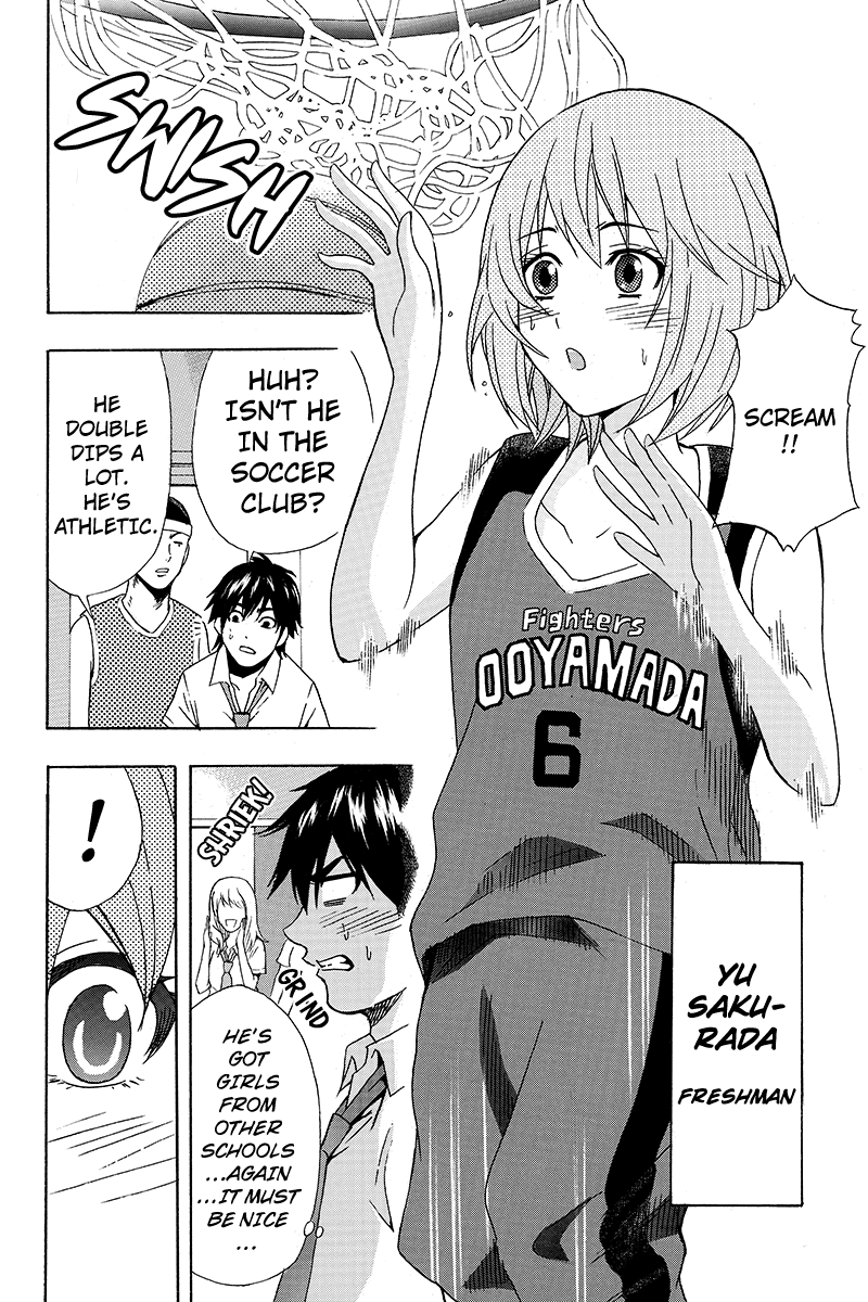Yugawara-kun wa Ooyamada Danshi Koukou de Moteru Houhou o Kangaeteita ga Vol. 1 Ch. 4 第4页