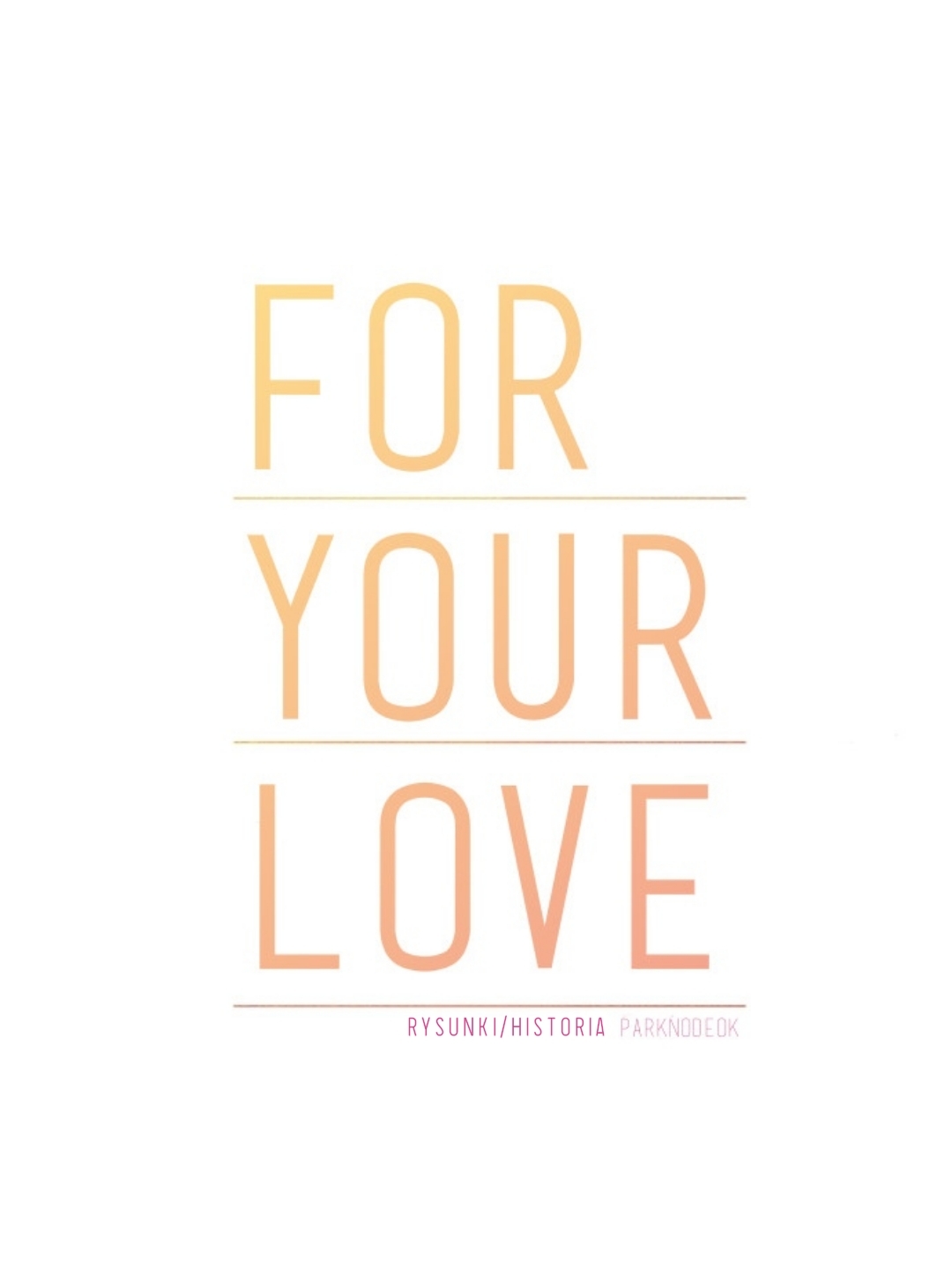 For Your Love Rozdział 3 第7页