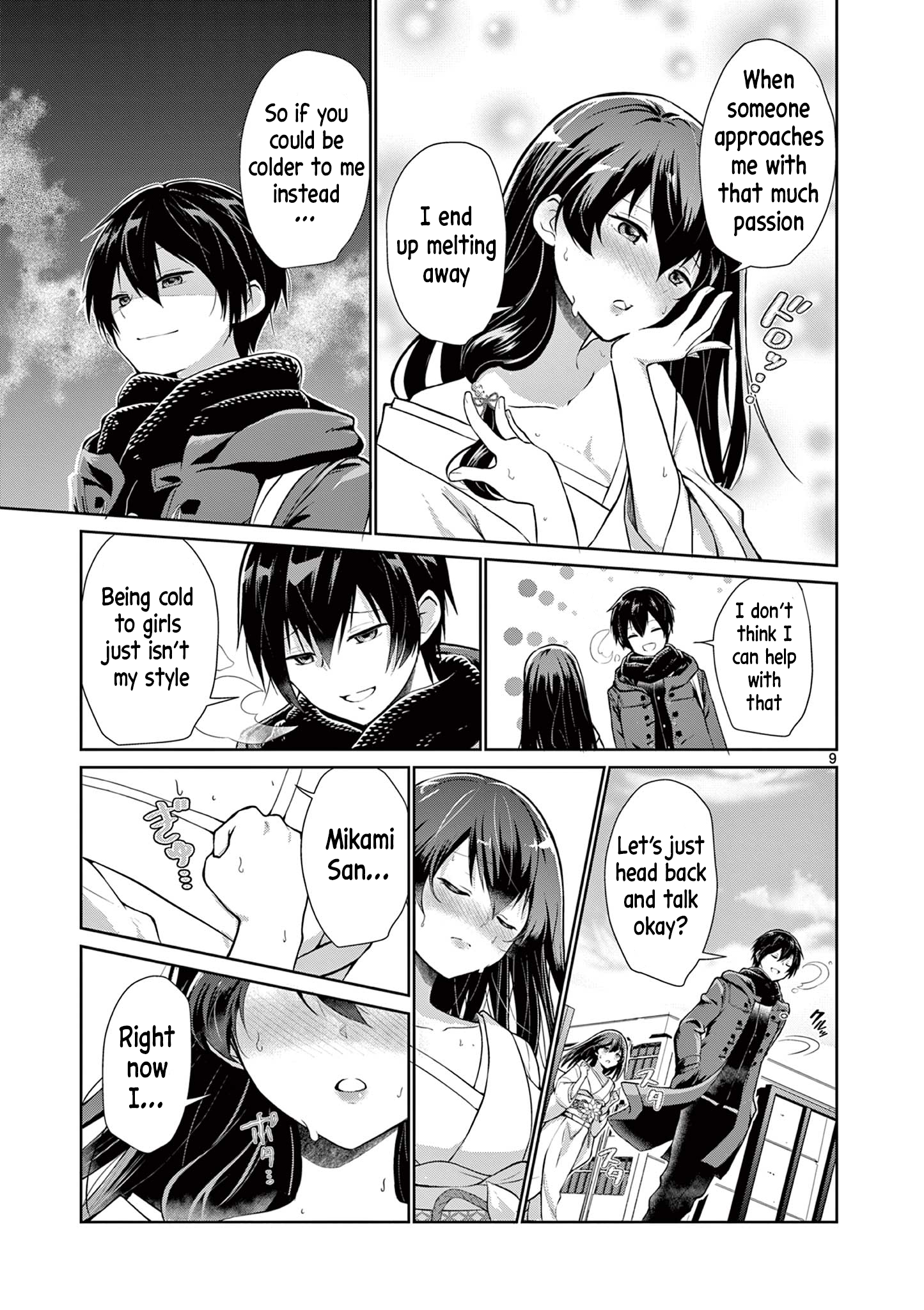 Yuki Onna wa Tsumetaku Saretai Oneshot 第9页