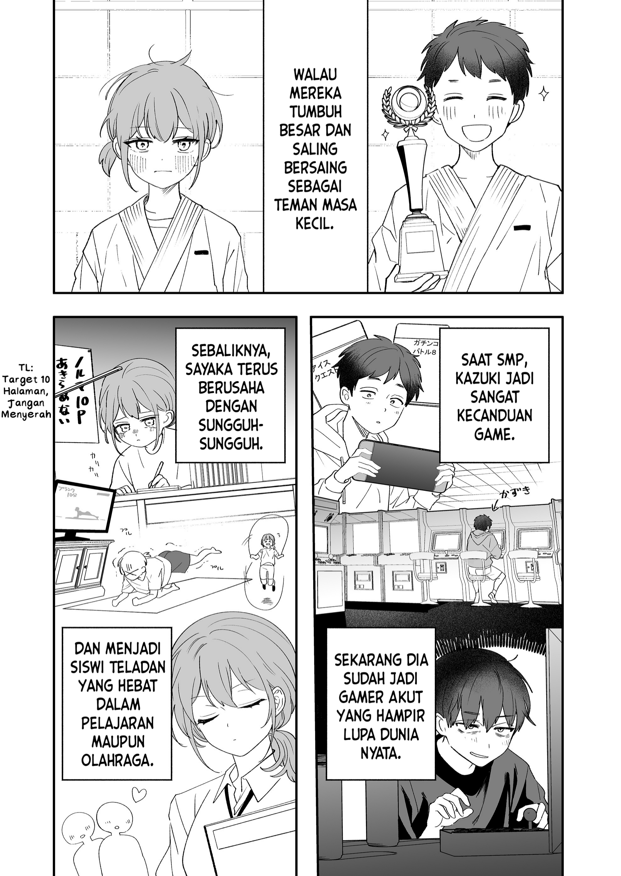 Osananajimi wo Miru Me ga Kawatte Shimatta Teman Masa Kecil dan Daun Semanggi 第6页