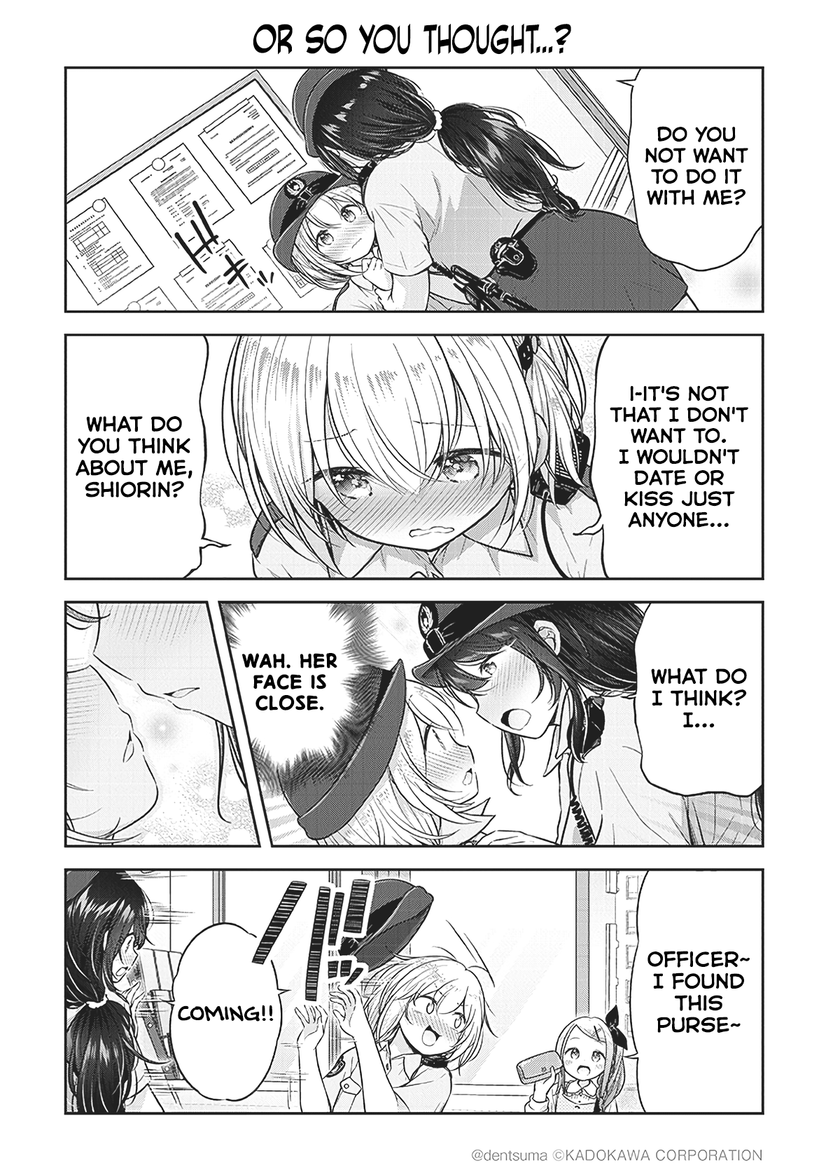 Constable Sakuma and Constable Hanaoka Started Dating The Awkward Pair in the Police Box 第4页