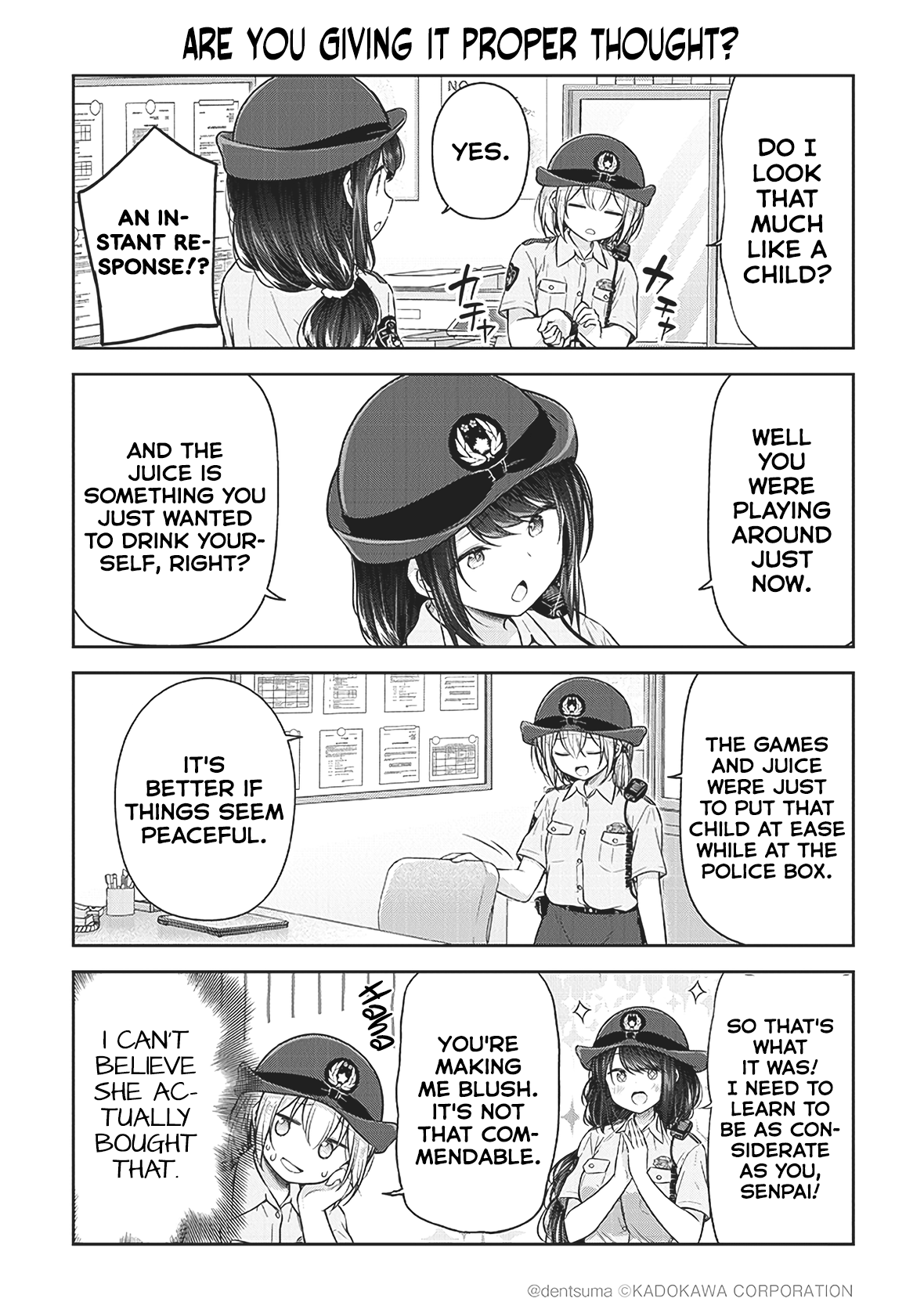Constable Sakuma and Constable Hanaoka Started Dating The Awkward Pair in the Police Box 第9页
