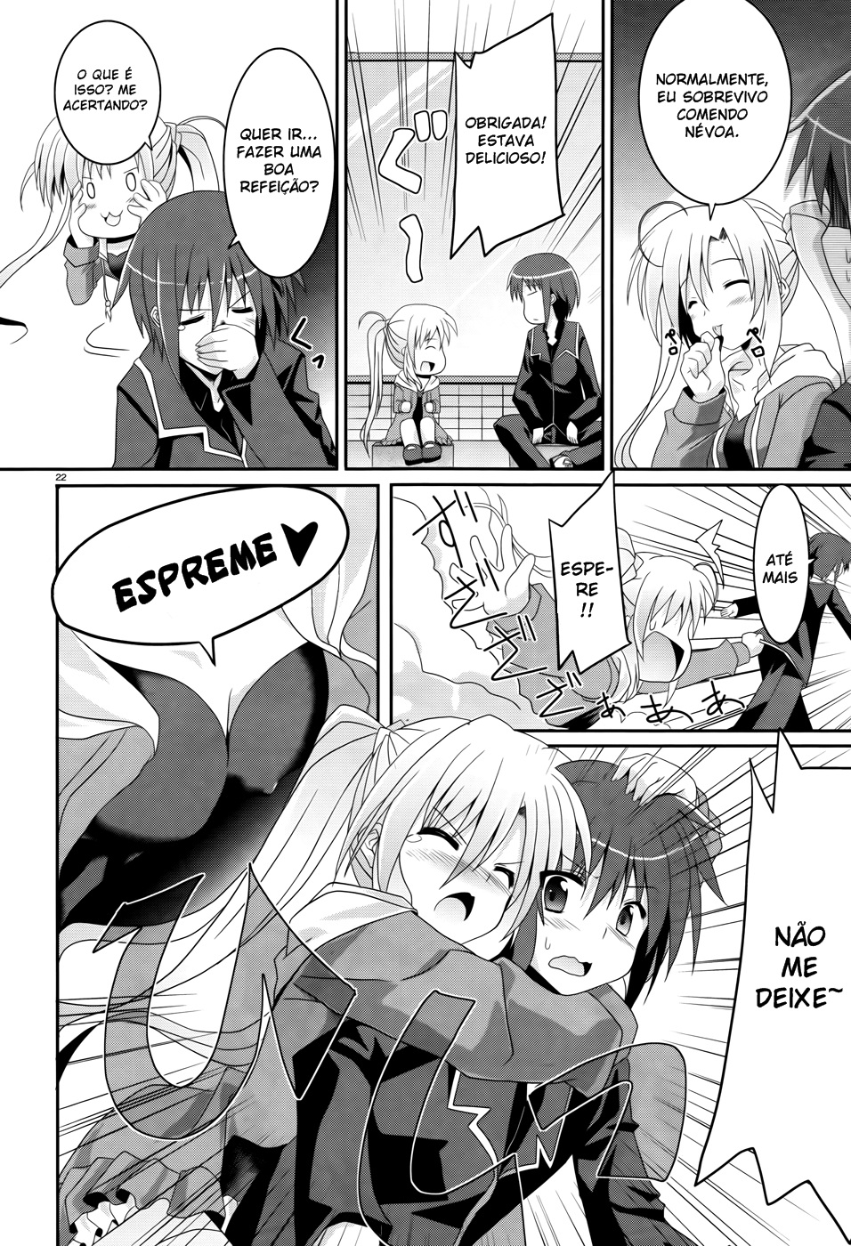 Tsuki Tsuki! Cachorro Louco e a Bela Loira 第21页