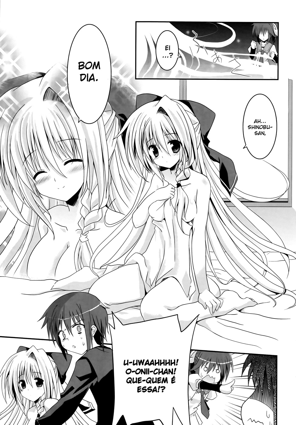 Tsuki Tsuki! Cachorro Louco e a Bela Loira 第6页