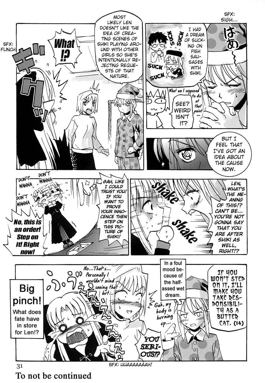 Tsukihime - Ashinaga Onee-chan (Doujinshi) Oneshot 第30页