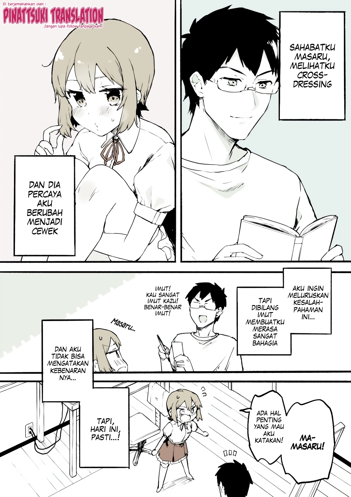 Josou wo Yamerarenaku Naru Otokonoko no Hanashi Ch. 3 第2页