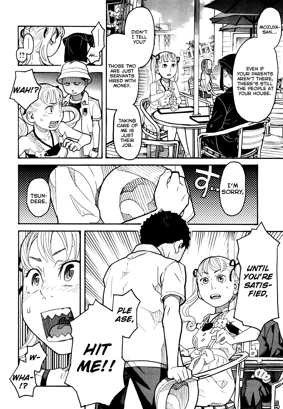 Mozuya-san Goes on a Rampage Mozuya-san convulses. 第13页