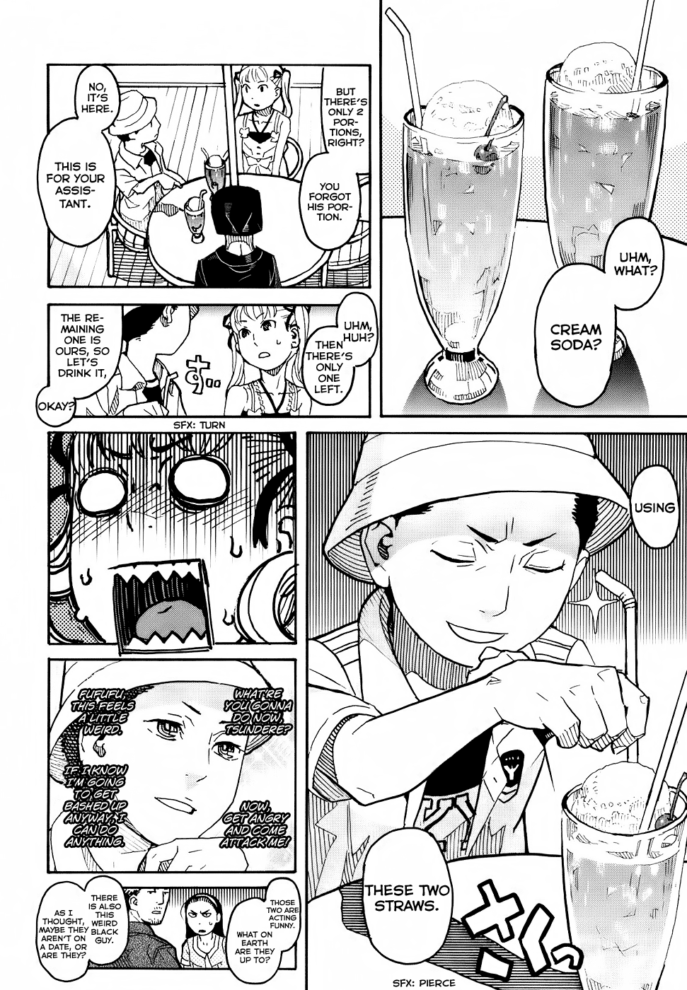 Mozuya-san Goes on a Rampage Mozuya-san convulses. 第17页