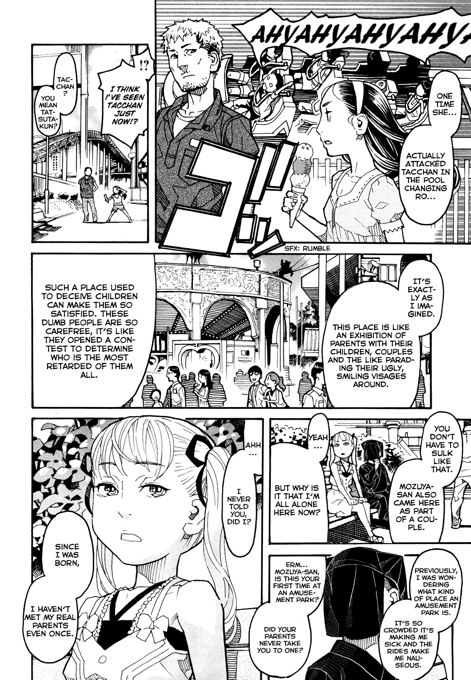 Mozuya-san Goes on a Rampage Mozuya-san convulses. 第9页