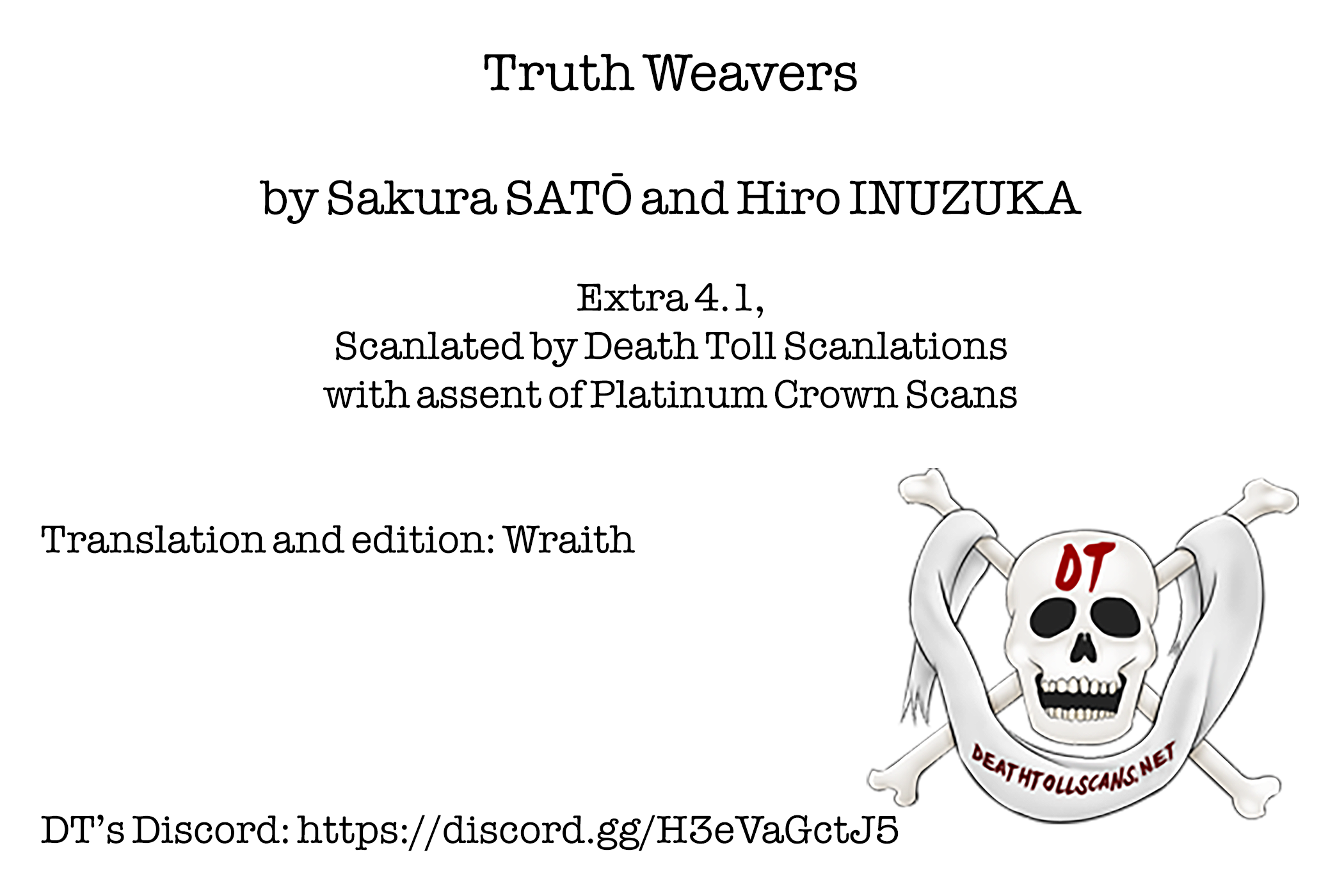 Truth Weavers Volume 1 Extra 第2页