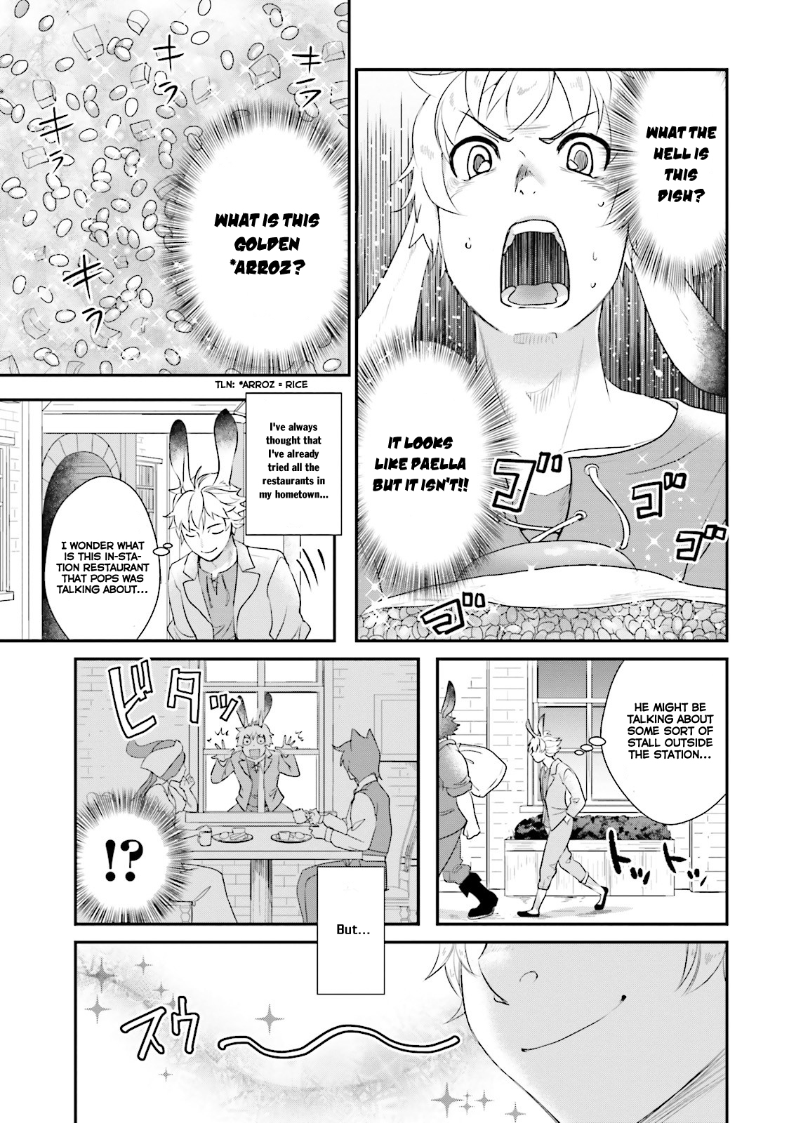 Isekai Ekisha no Kissaten The long awaited Ebi Fry Donburi 第4页
