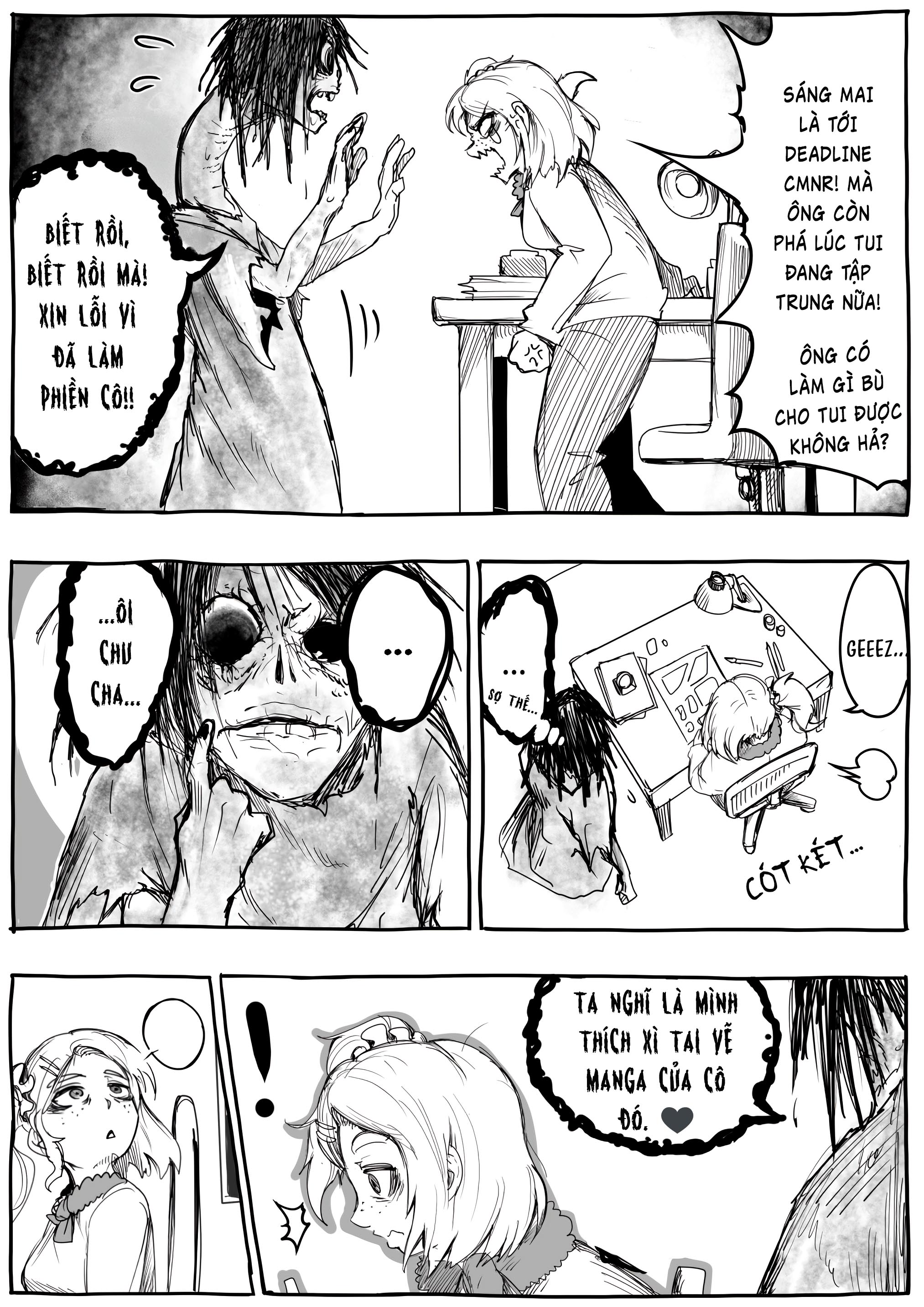 Shimekiri Zen'ya no Mangakka-san 第3页