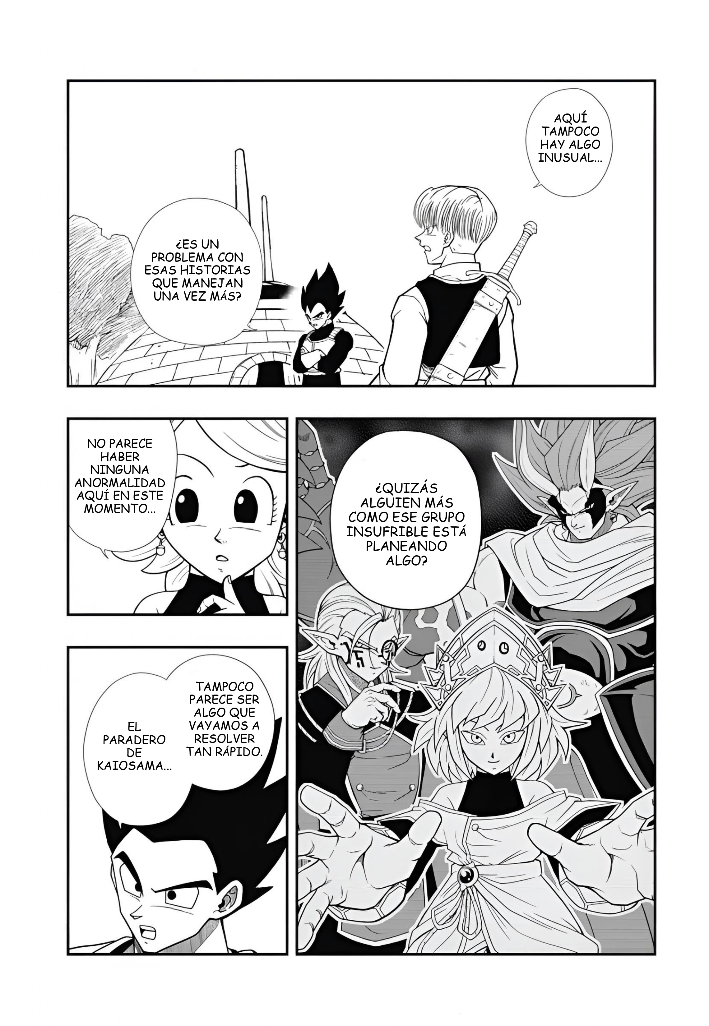Super Dragon Ball Heroes: Meteor Mission! ¡¡¡Los tres Saiyajin se reúnen para vencer a un nuevo mal!!! 第7页