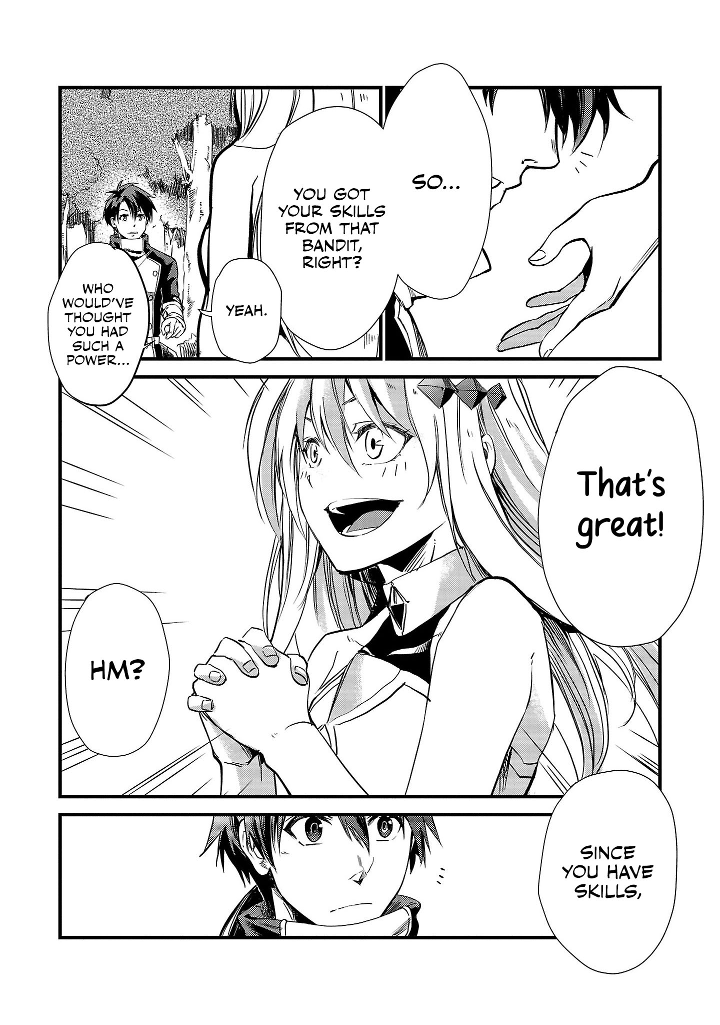 Class "Mushoku" no Eiyuutan: Koushaku-ke o Tsuihou Sareta ga, Jitsu wa Nagutta dake de Skill o Kakutoku Dekiru to Wakari, Tairiku Ichi no Eiyuu ni Noboritsumeru Vol. 1 Ch. 5 第13页