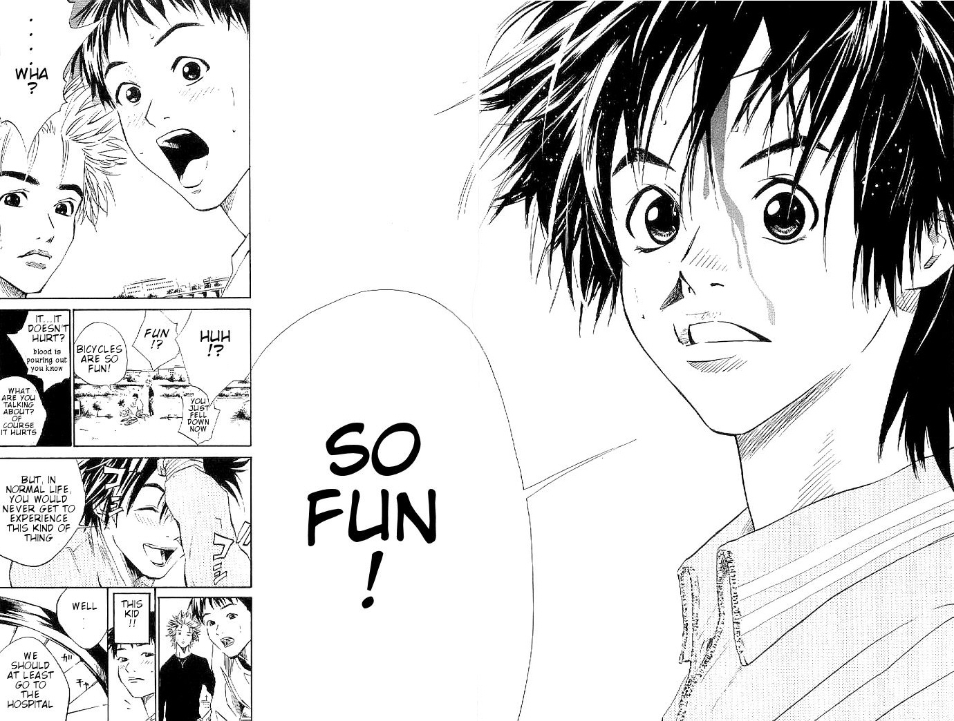 Over Drive Don't cry before you are hurt. 第19页
