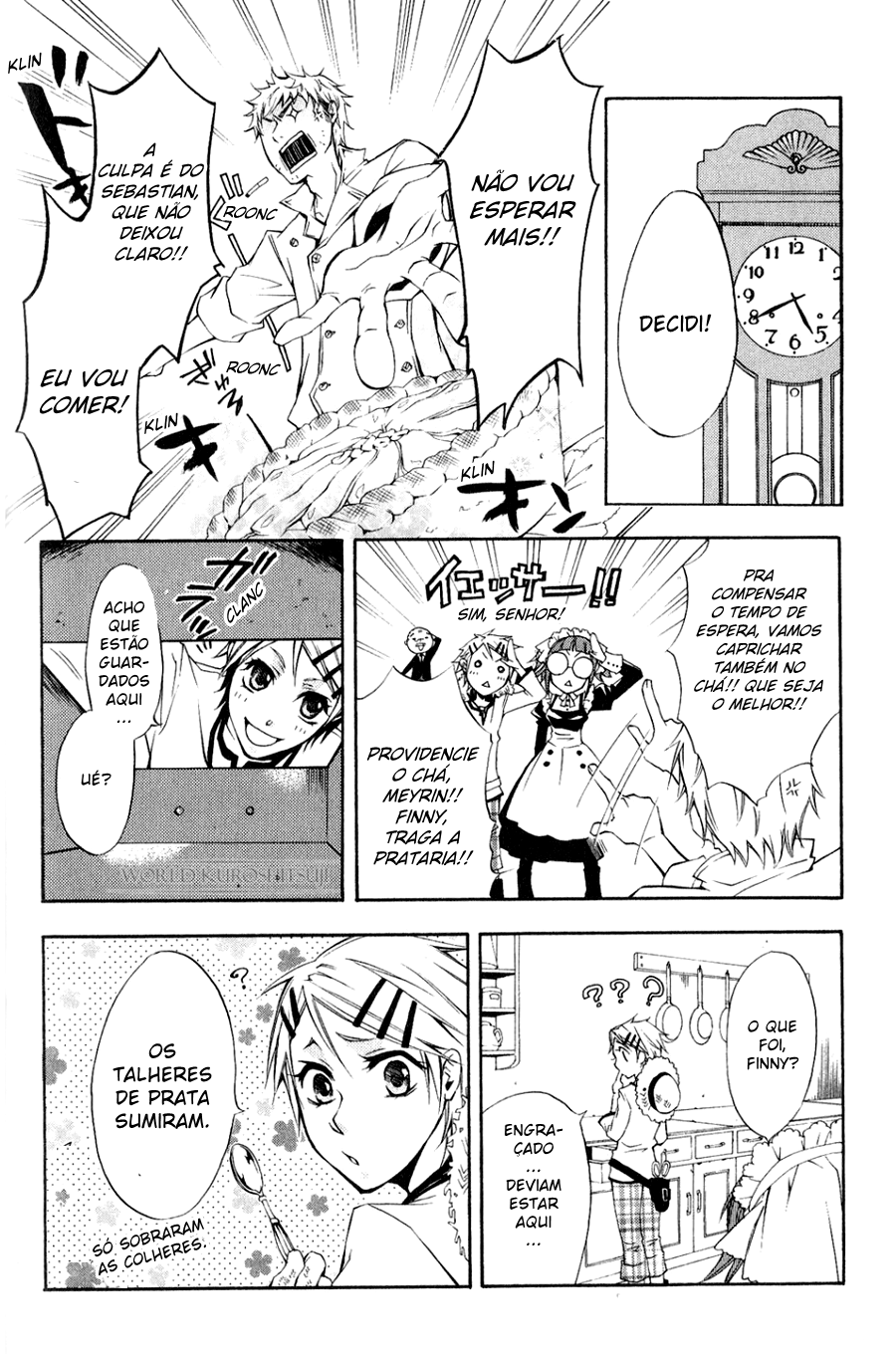 Kuroshitsuji Esse Mordomo, Tão Demoníaco! 第15页