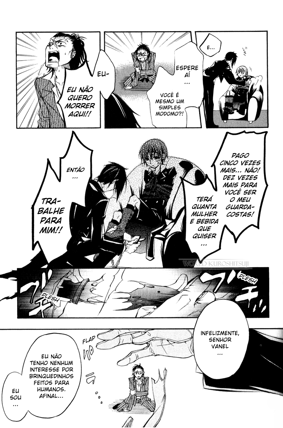 Kuroshitsuji Esse Mordomo, Tão Demoníaco! 第39页