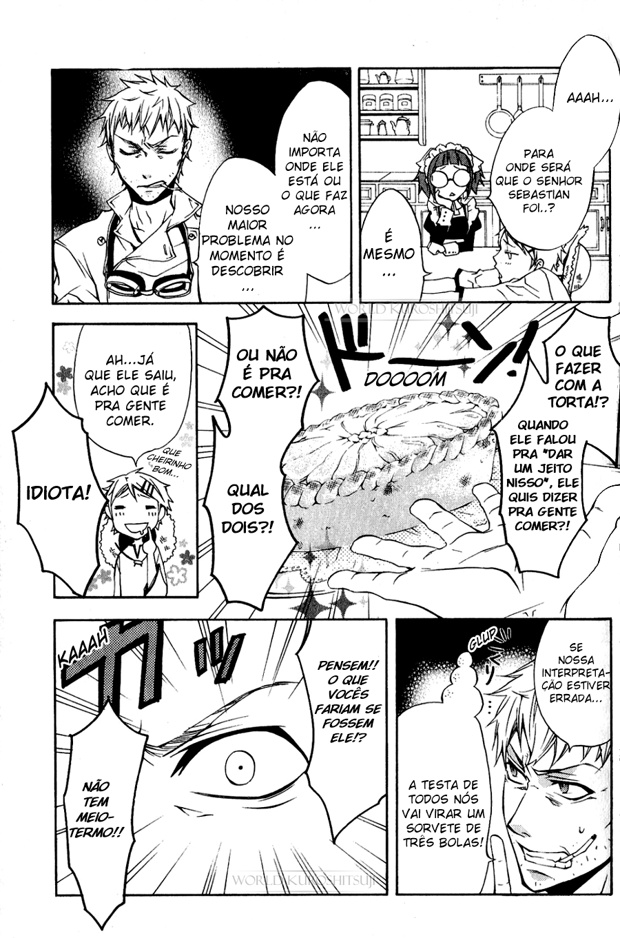 Kuroshitsuji Esse Mordomo, Tão Demoníaco! 第6页