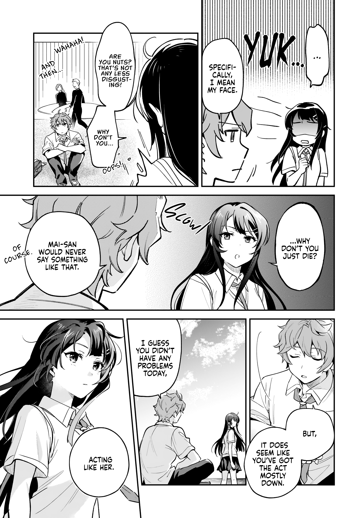 Rascal Does Not Dream of Siscon Idol Vol. 1 Ch. 3.2 第4页