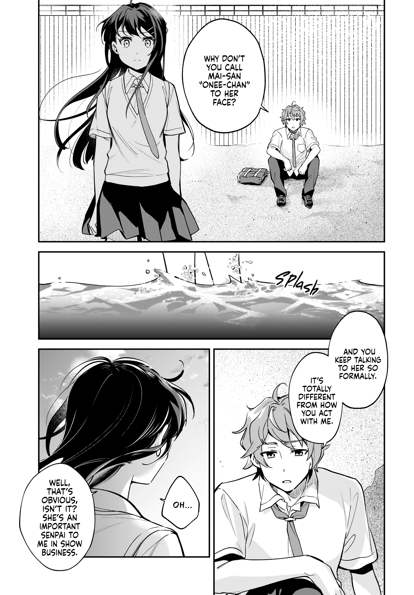 Rascal Does Not Dream of Siscon Idol Vol. 1 Ch. 3.2 第6页