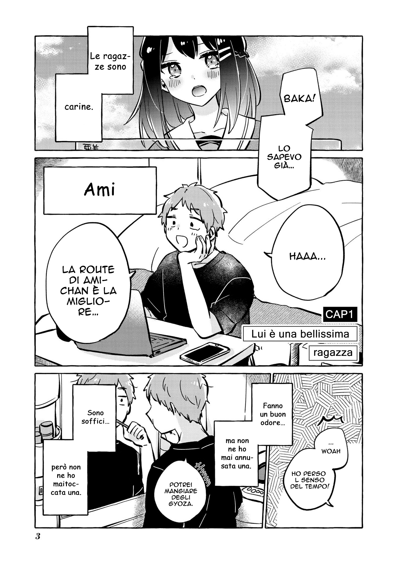 Natsuki-kun wa Kyou mo Kirei Lui è una bellissima ragazza 第6页