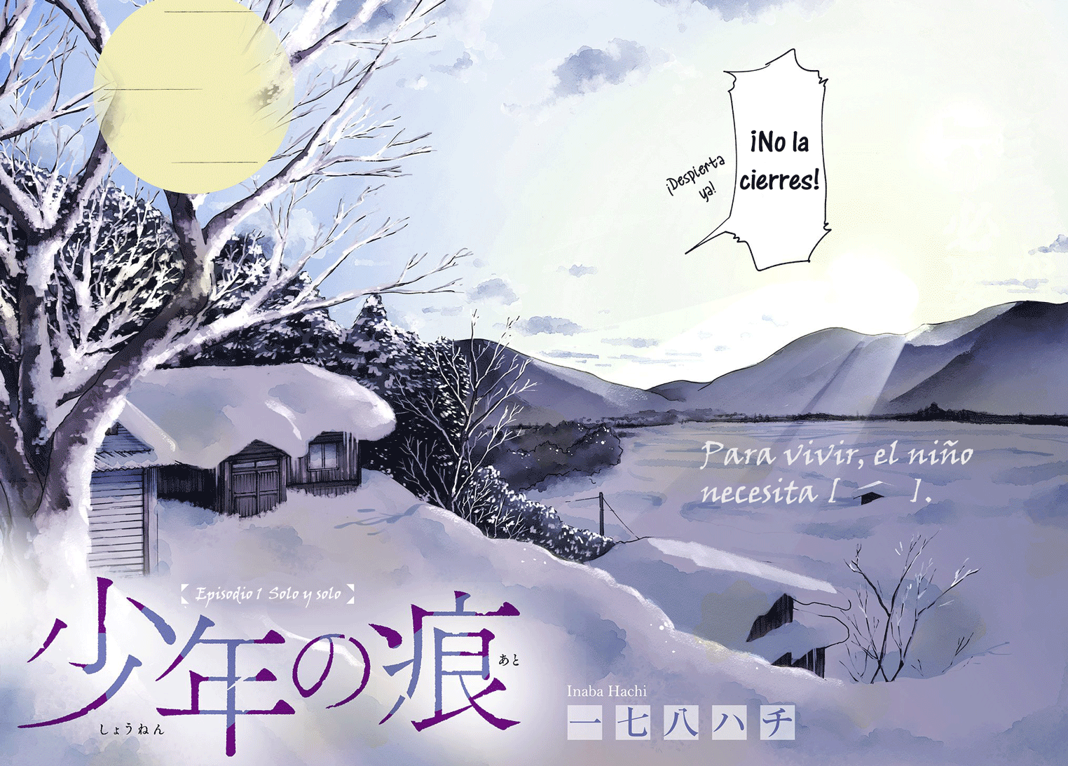 A Boy's Scar Solo y sola 第6页