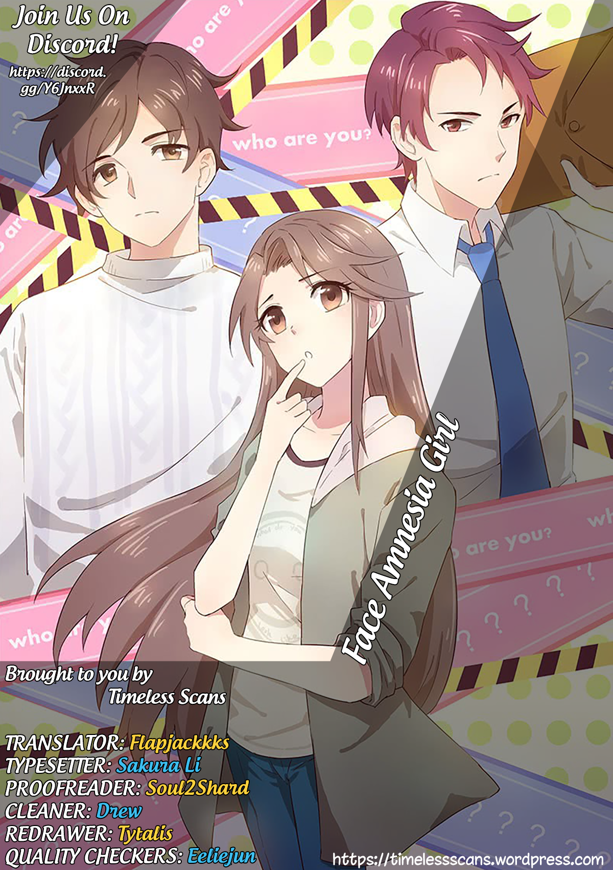 Face Amnesia Girl Ch. 6 第1页