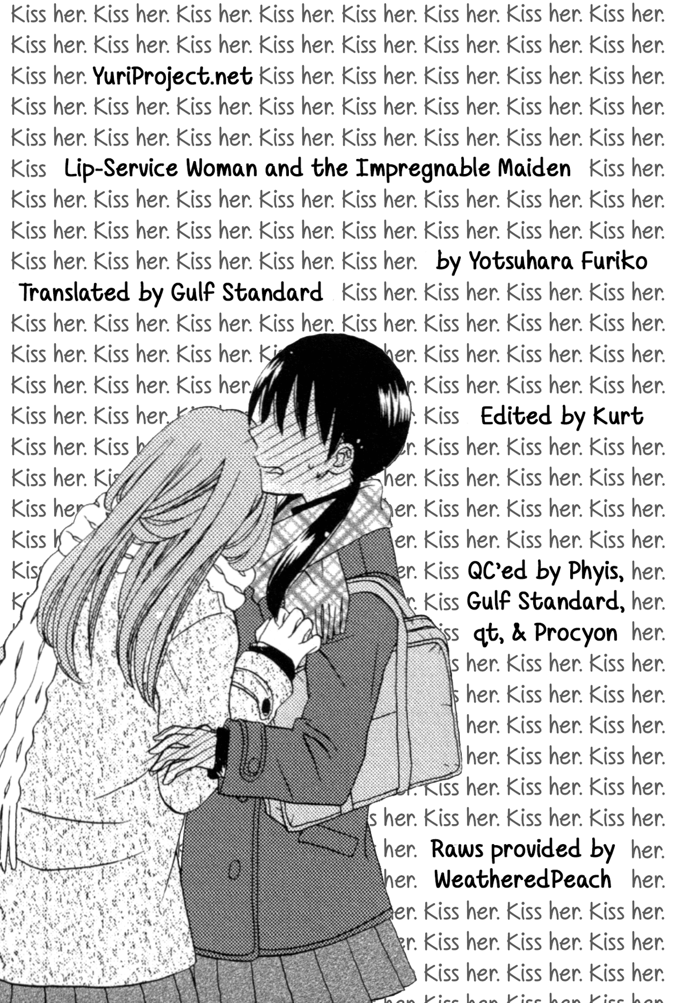 Laika, Pavlov, Pochihachikou Lip-Service Woman and the Impregnable Maiden 第27页