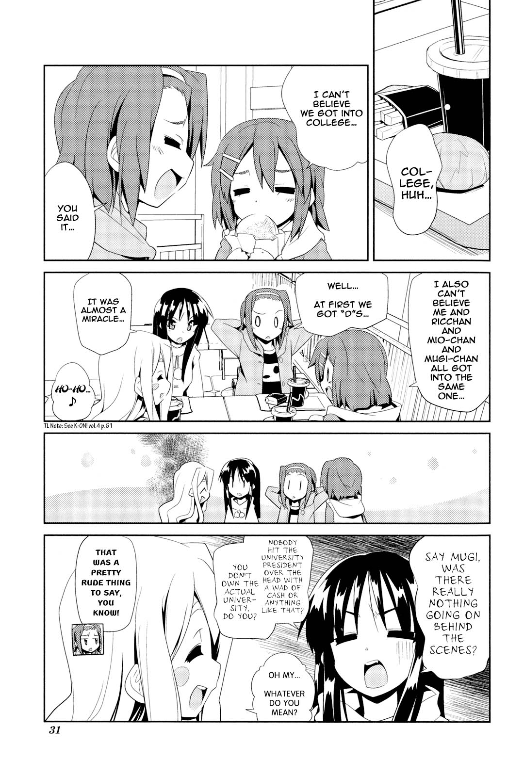 K-ON! Story Anthology Comic The Afterschool Never Ends (by Sato Yoshimi) 第3页