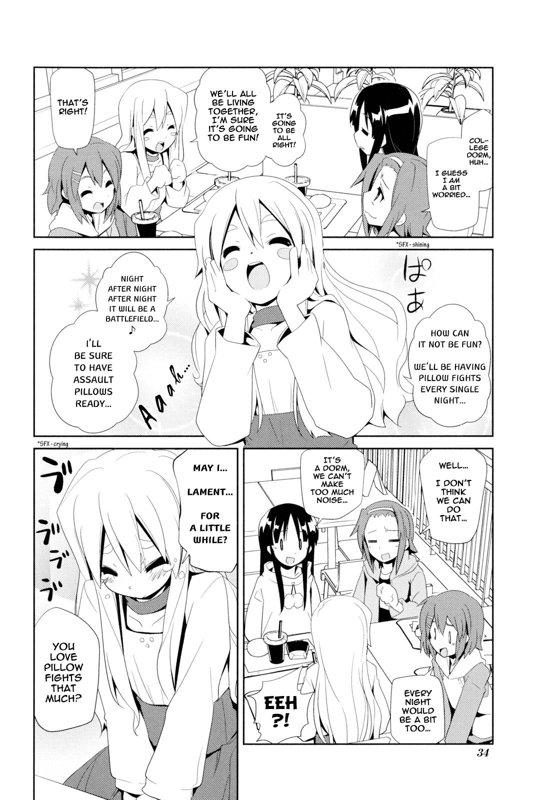 K-ON! Story Anthology Comic The Afterschool Never Ends (by Sato Yoshimi) 第6页