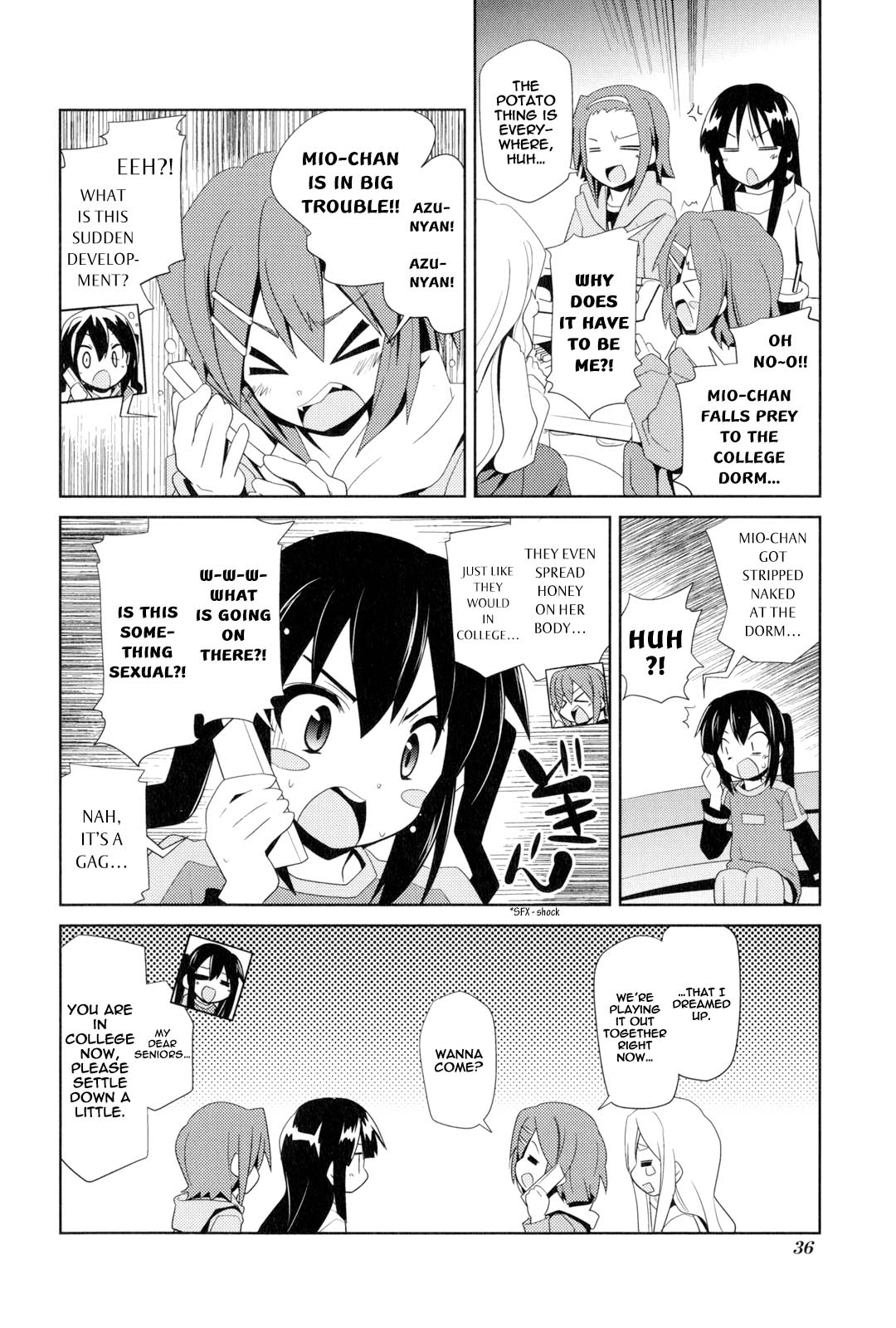 K-ON! Story Anthology Comic The Afterschool Never Ends (by Sato Yoshimi) 第8页