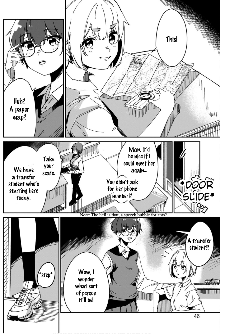 Otome no Chikyuu no Hashirikata Map and Compass 第48页