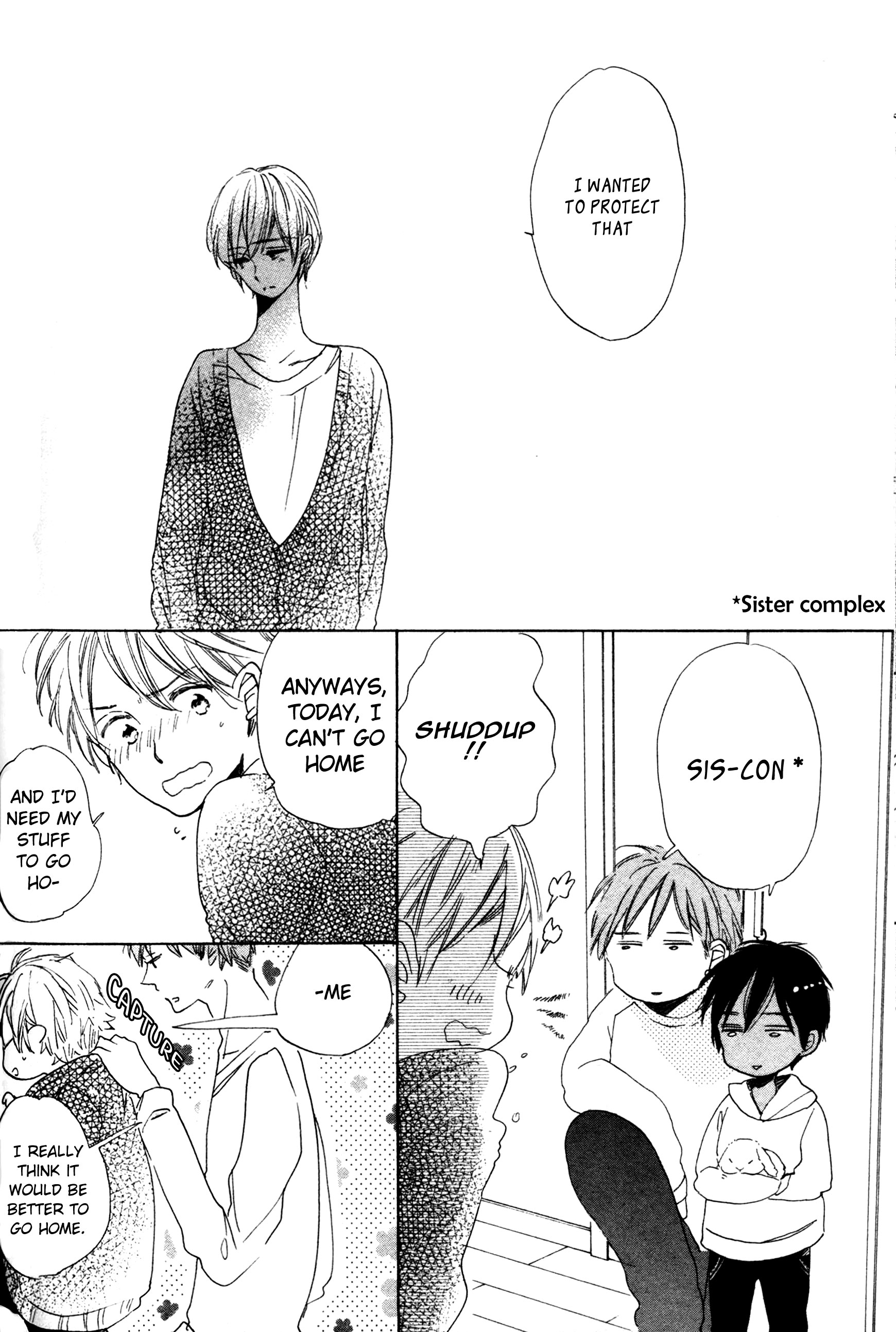 Hanabatake to Wakarebanashi Bye-bye Baby : His Melancholy 第21页