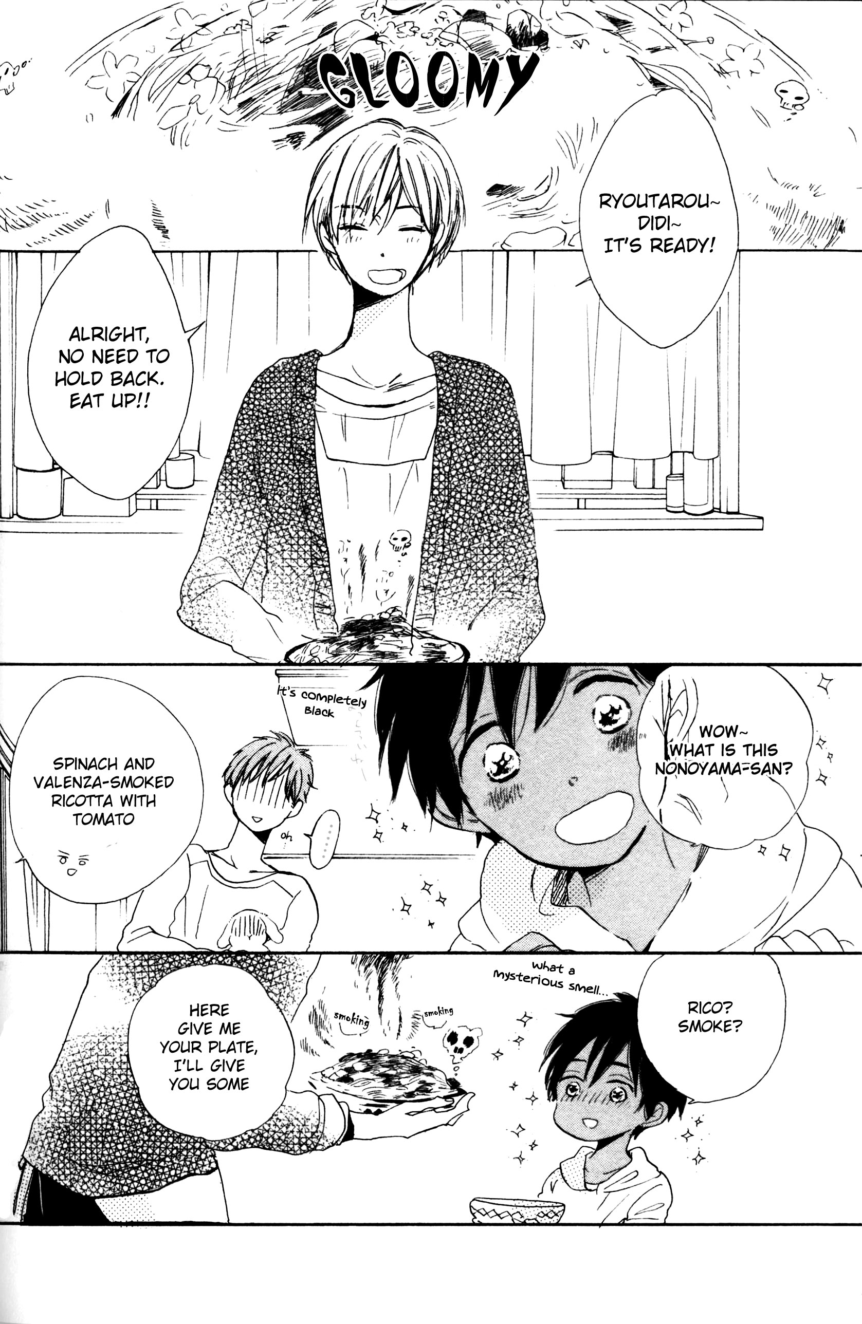Hanabatake to Wakarebanashi Bye-bye Baby : His Melancholy 第5页