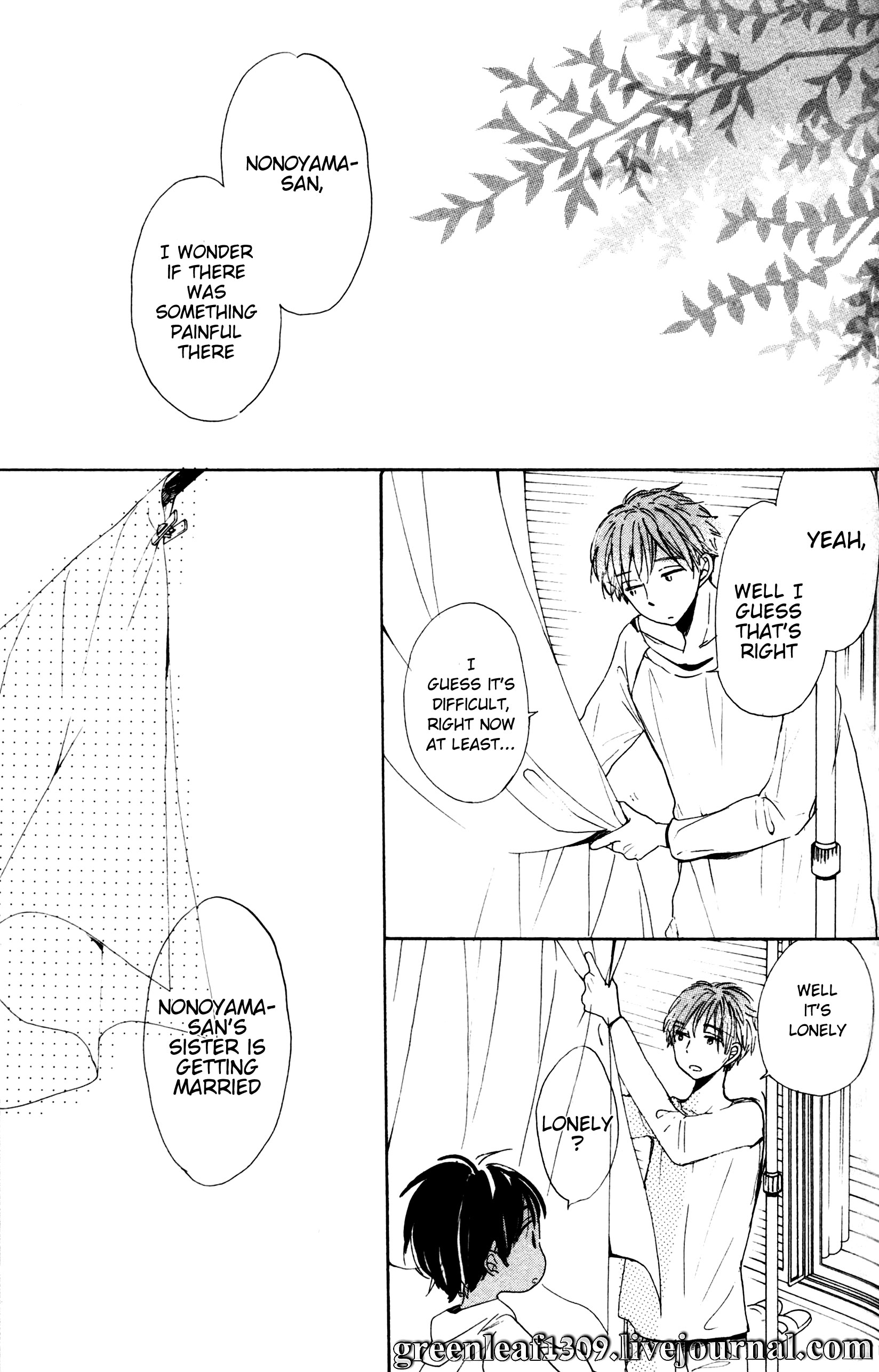 Hanabatake to Wakarebanashi Bye-bye Baby : His Melancholy 第8页