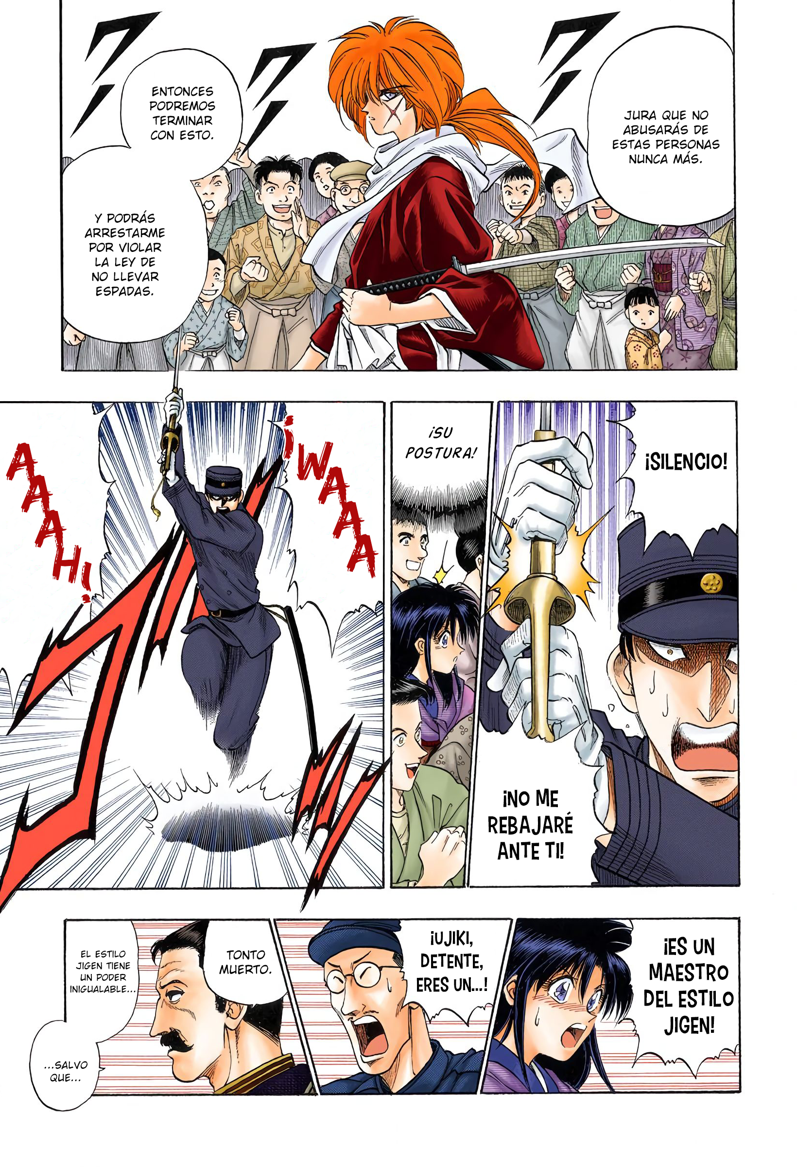 Rurouni Kenshin (Official Colored) Rurouni en la ciudad 第17页