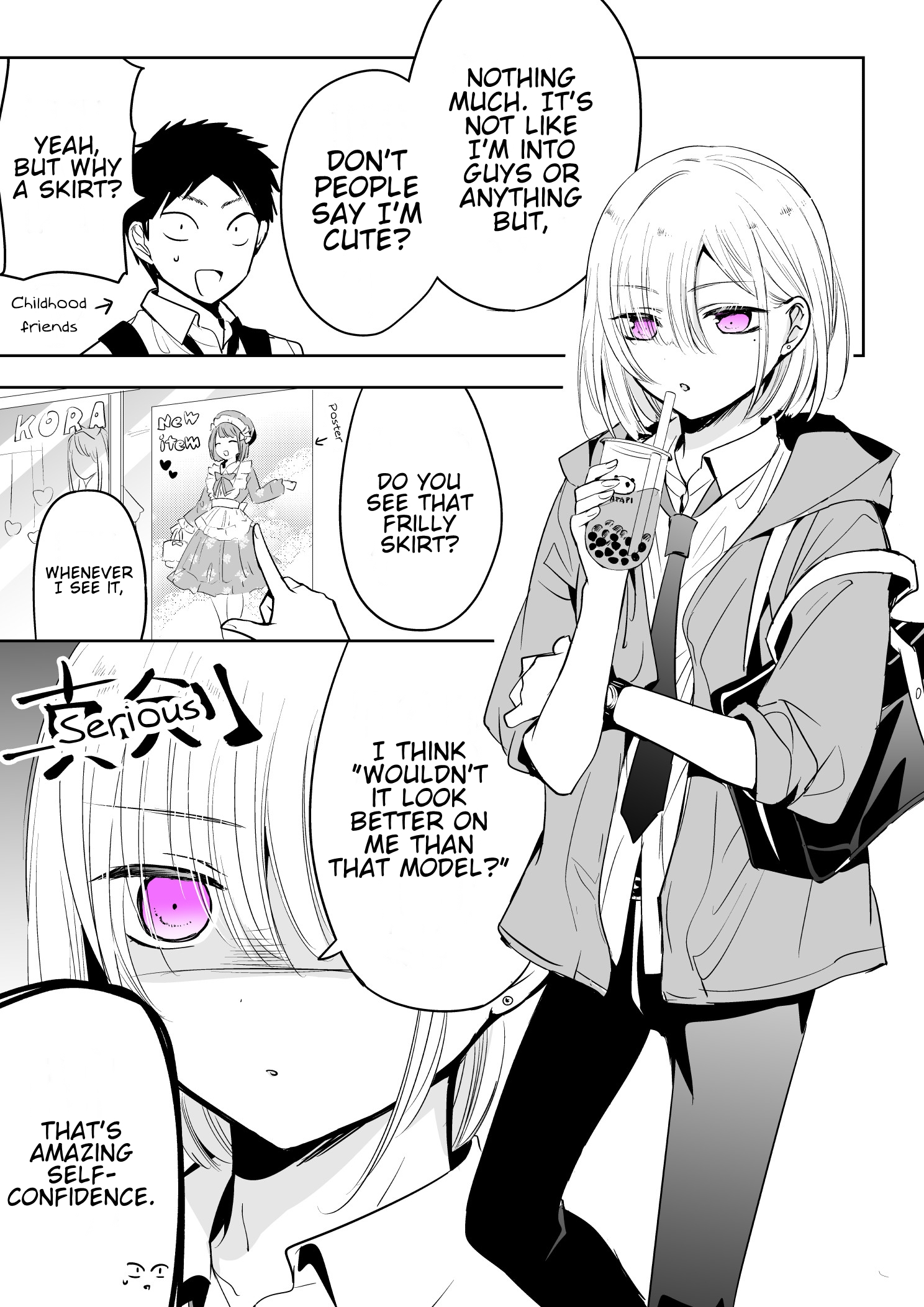 Tomodachi ga Skirt haite mitai tte Itte kita Ken 第2页