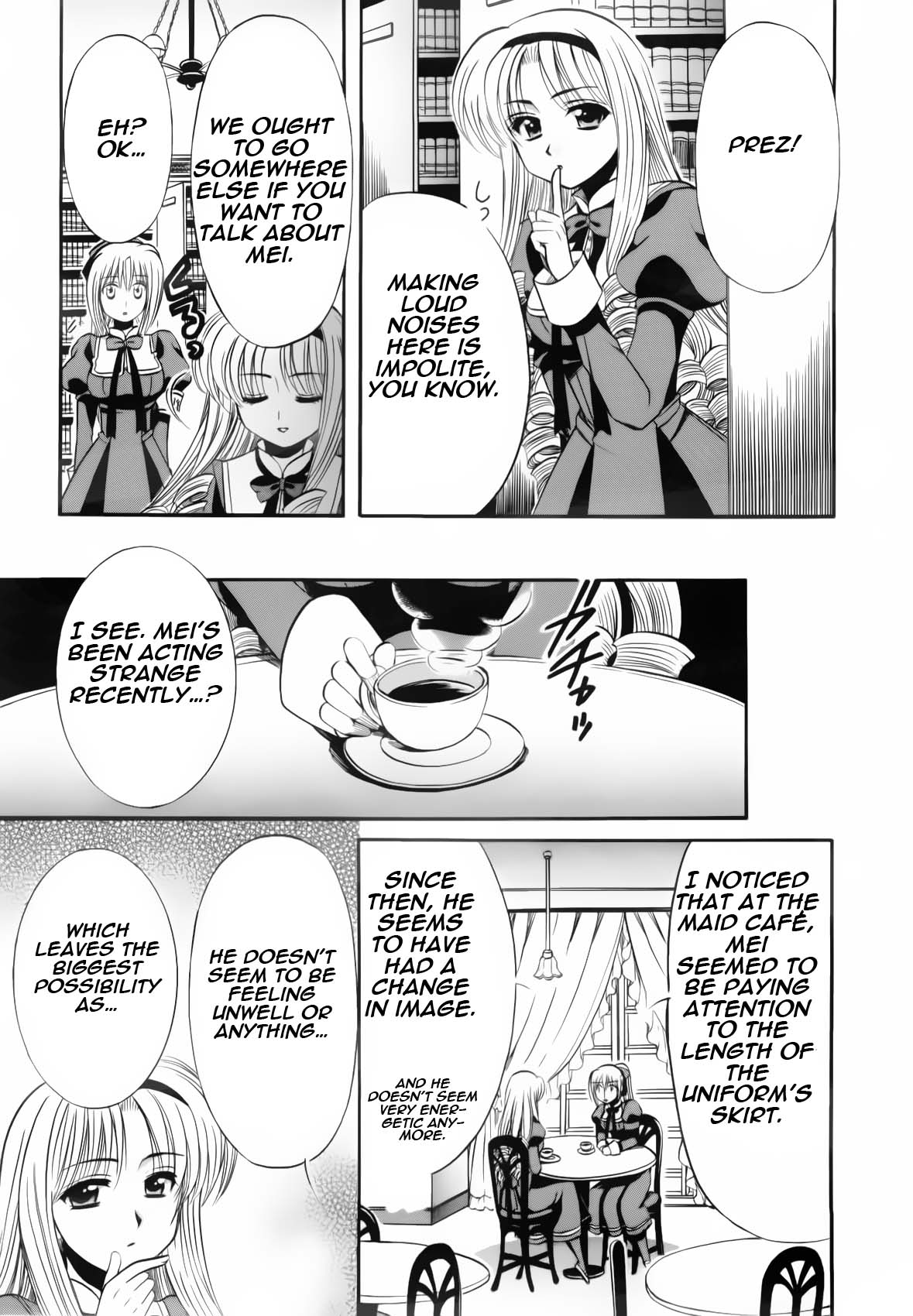 Mei no Naisho - Make Miracle Mei, Maid, And The Secret Pantsu 第36页